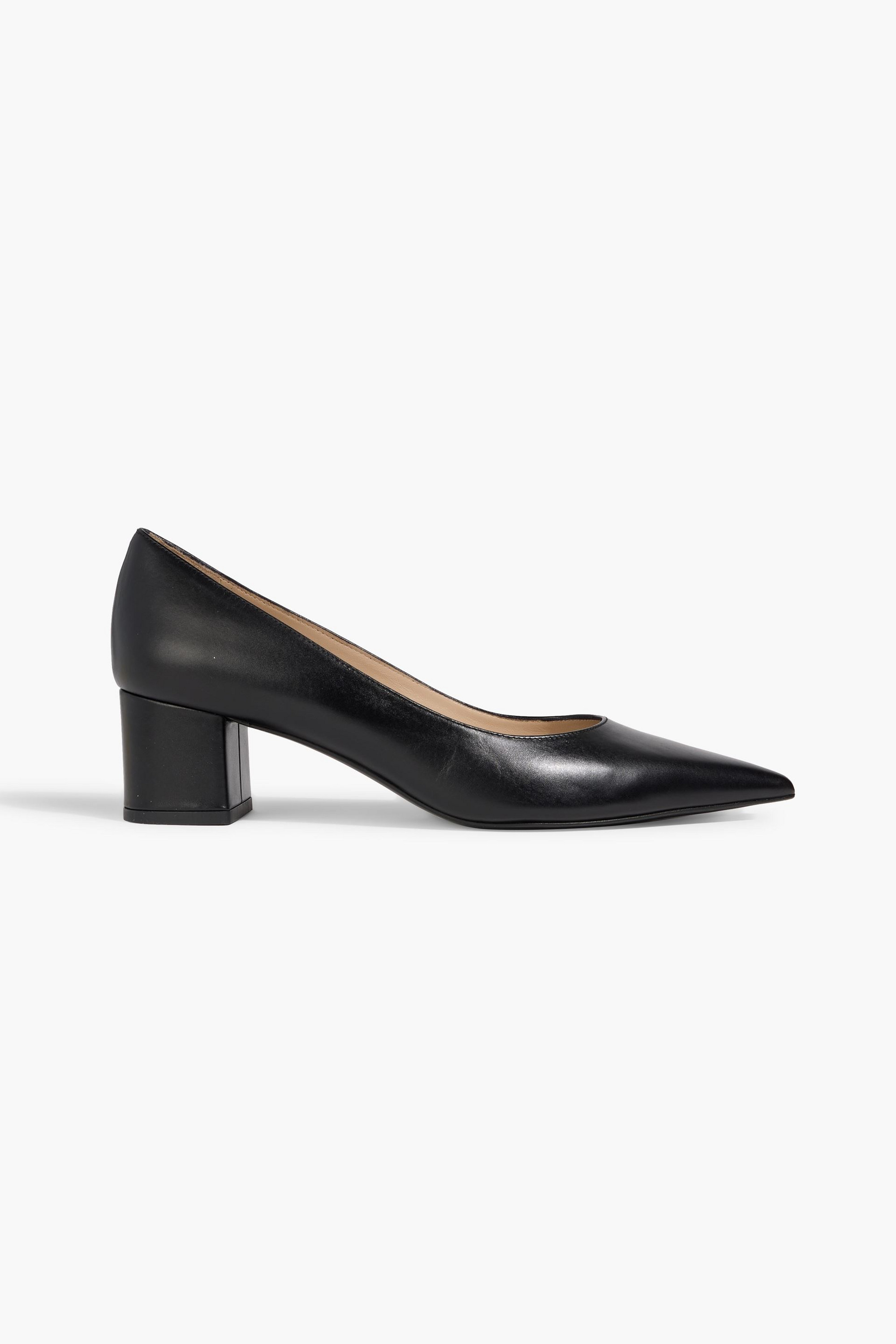 Stuart Weitzman Power leather pumps
