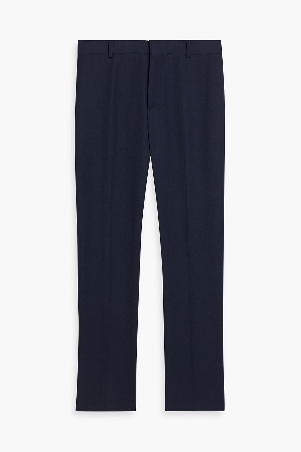 mcqueen - slim-fit wool-twill pants - blue - it 50