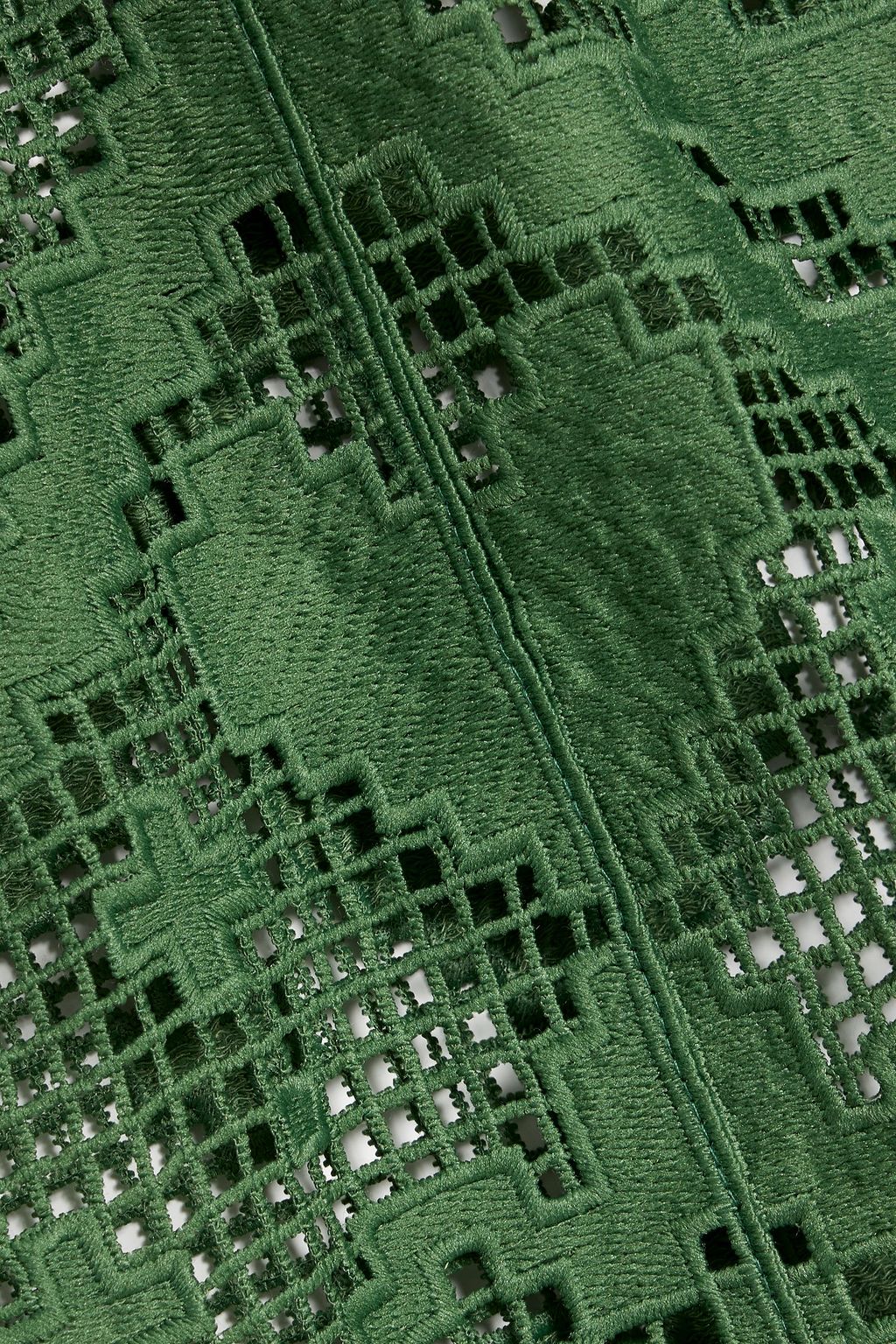 farm rio green crochet dress Buy Farm Rio Bird Leaves Crochet-trimmed Tiered Cotton Maxi Dress - Green At 30% Off