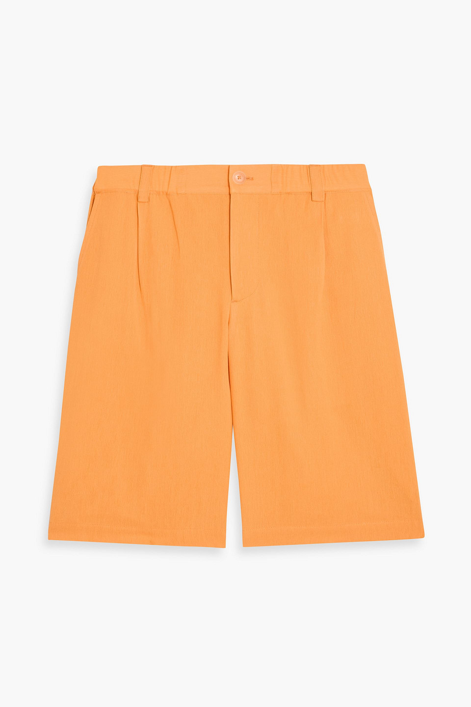 jacquemus - le short gelati woven shorts - orange - it 48