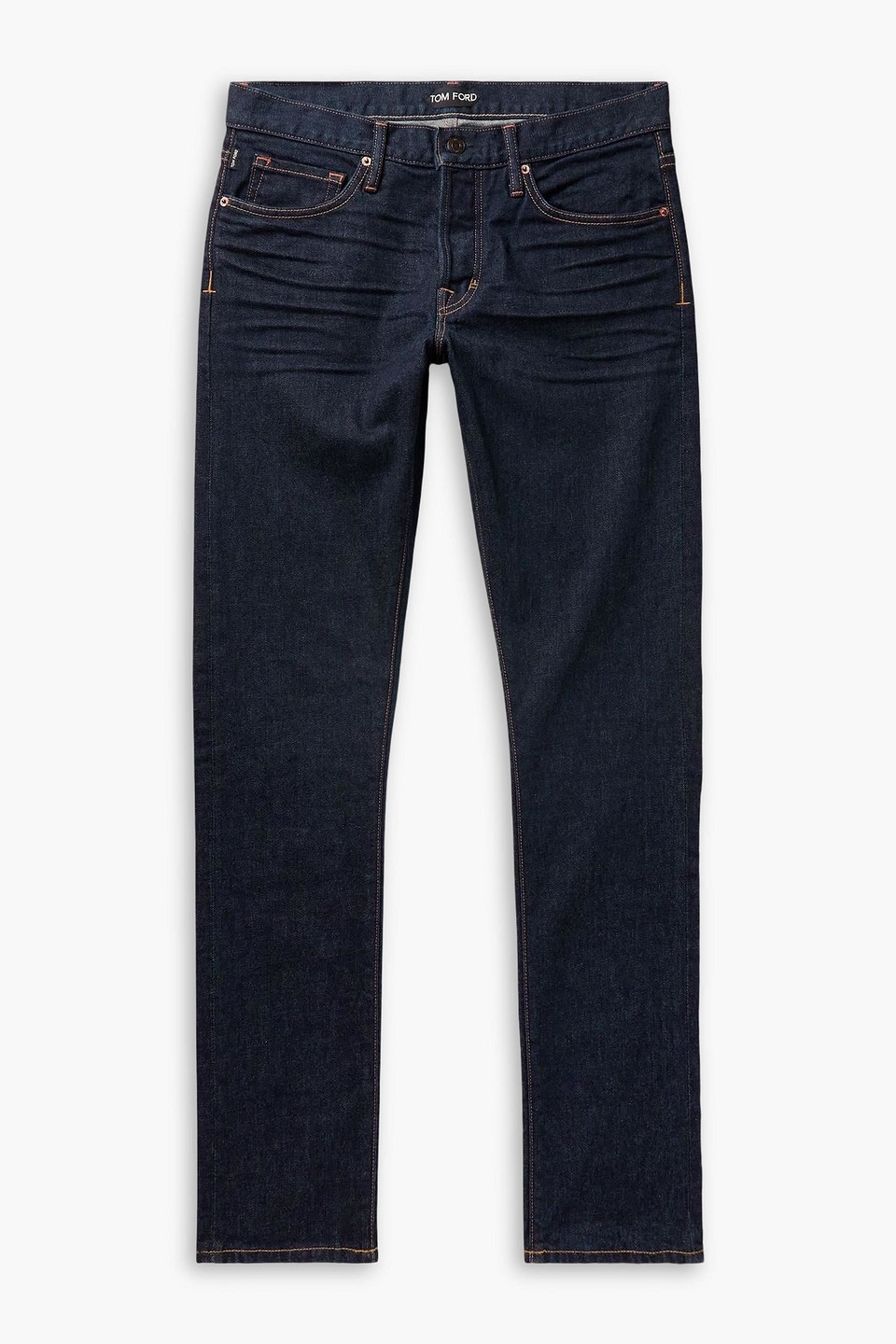 tom ford - slim-fit denim jeans - blue - 40