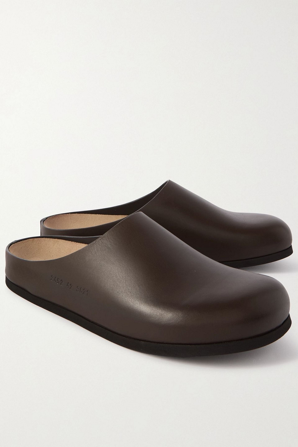 Common Projects - Leather Clogs - Brown - Eu 40 