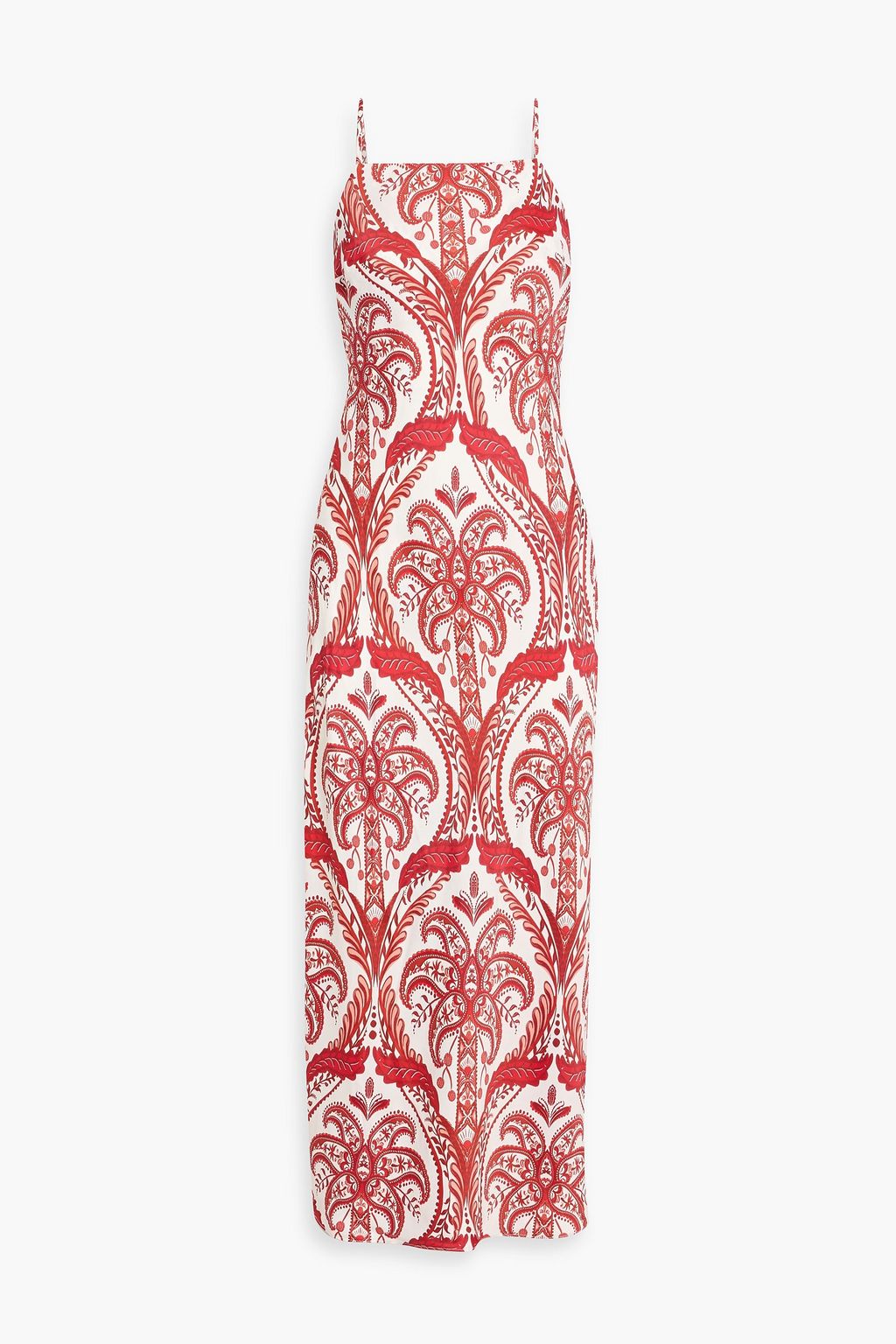 FARM RIO Printed satin maxi slip dress | THE OUTNET FARM RIO Printed satin maxi slip dress | THE OUTNET