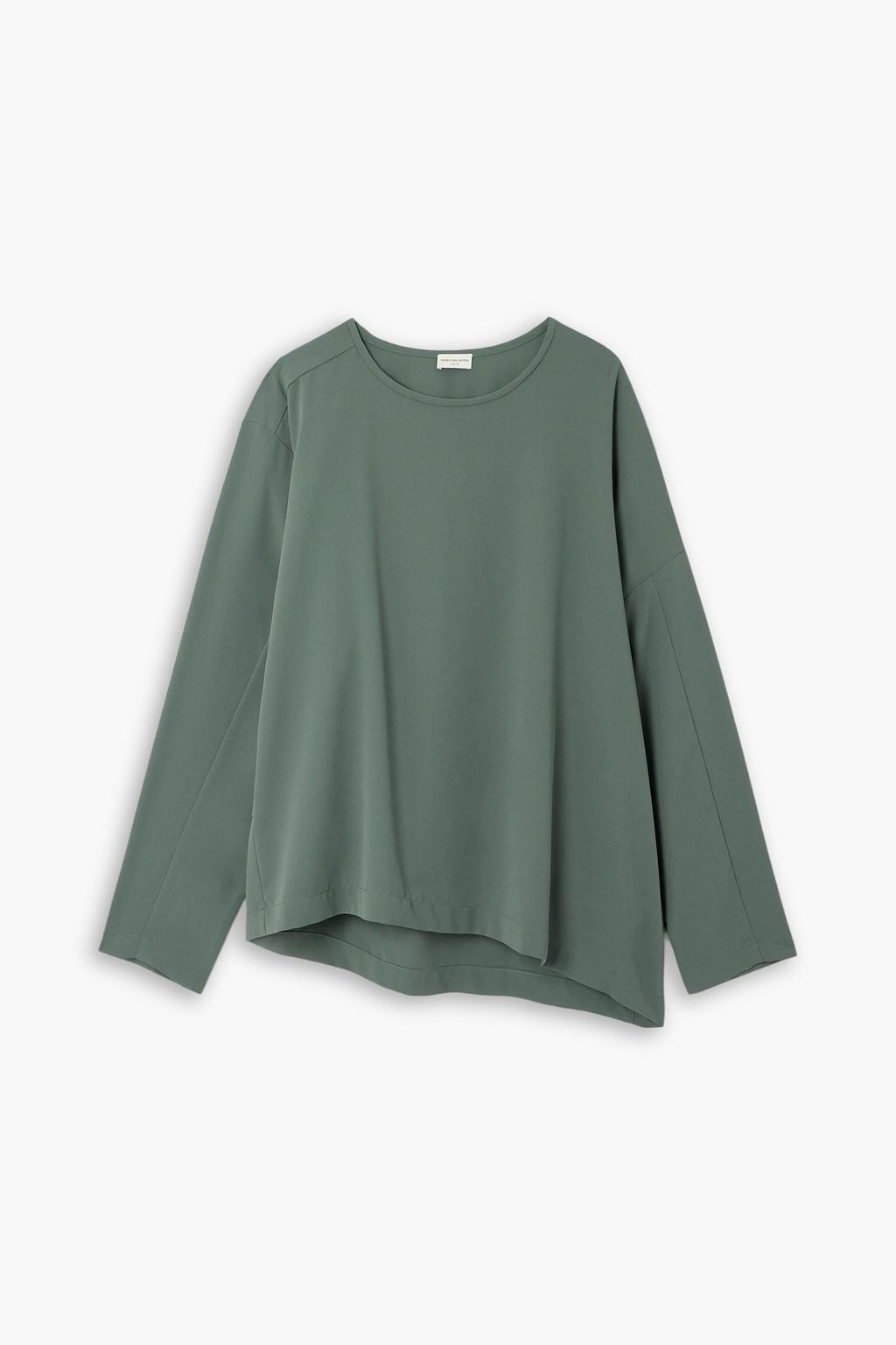 DRIES VAN NOTEN Crepe top | THE OUTNET
