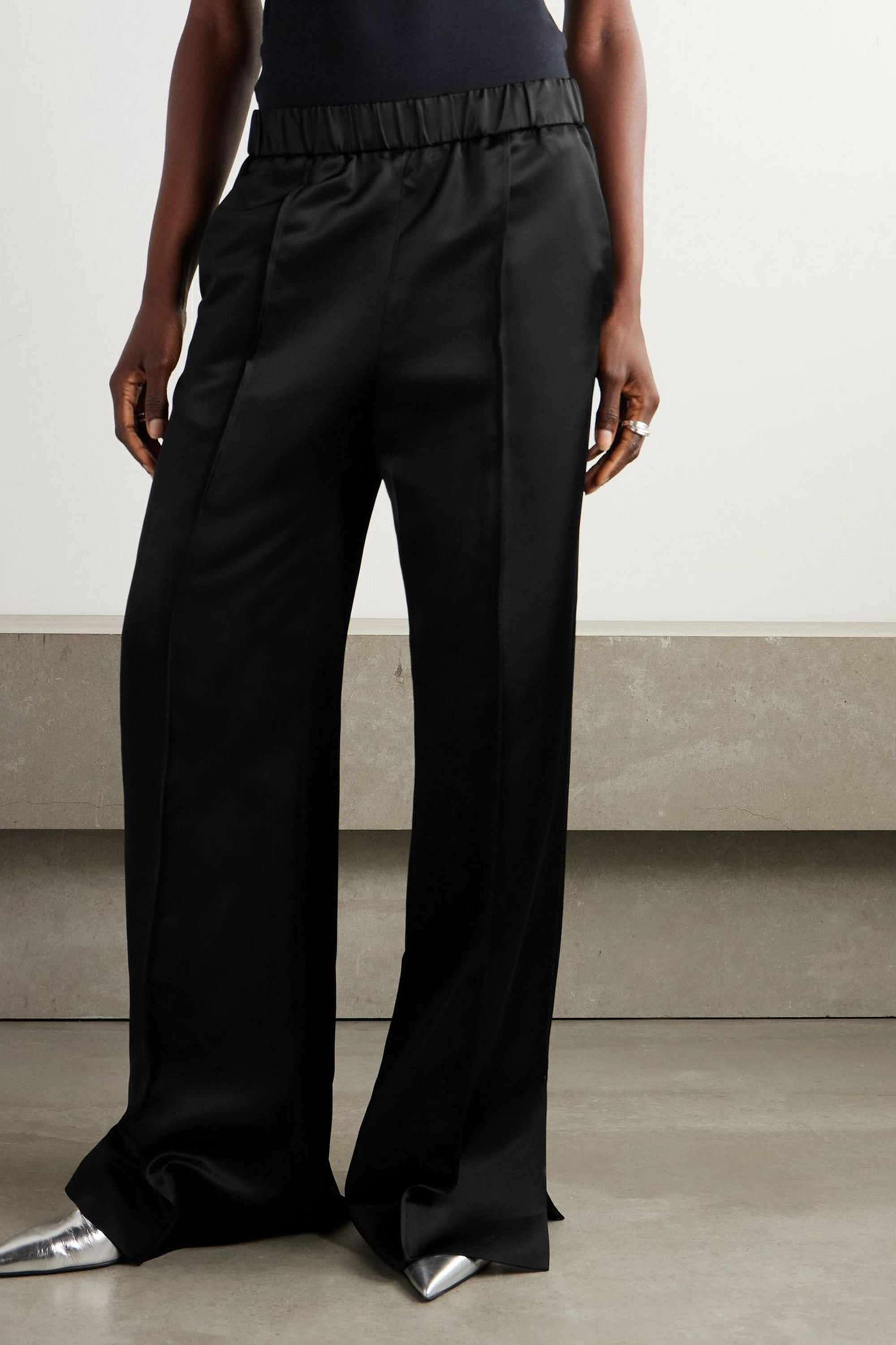 Jil Sander Satin wide-leg pants