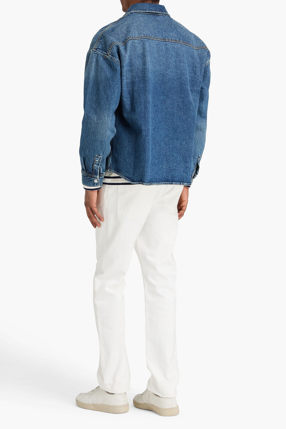  Frame - Denim Shirt - Blue - Xs 