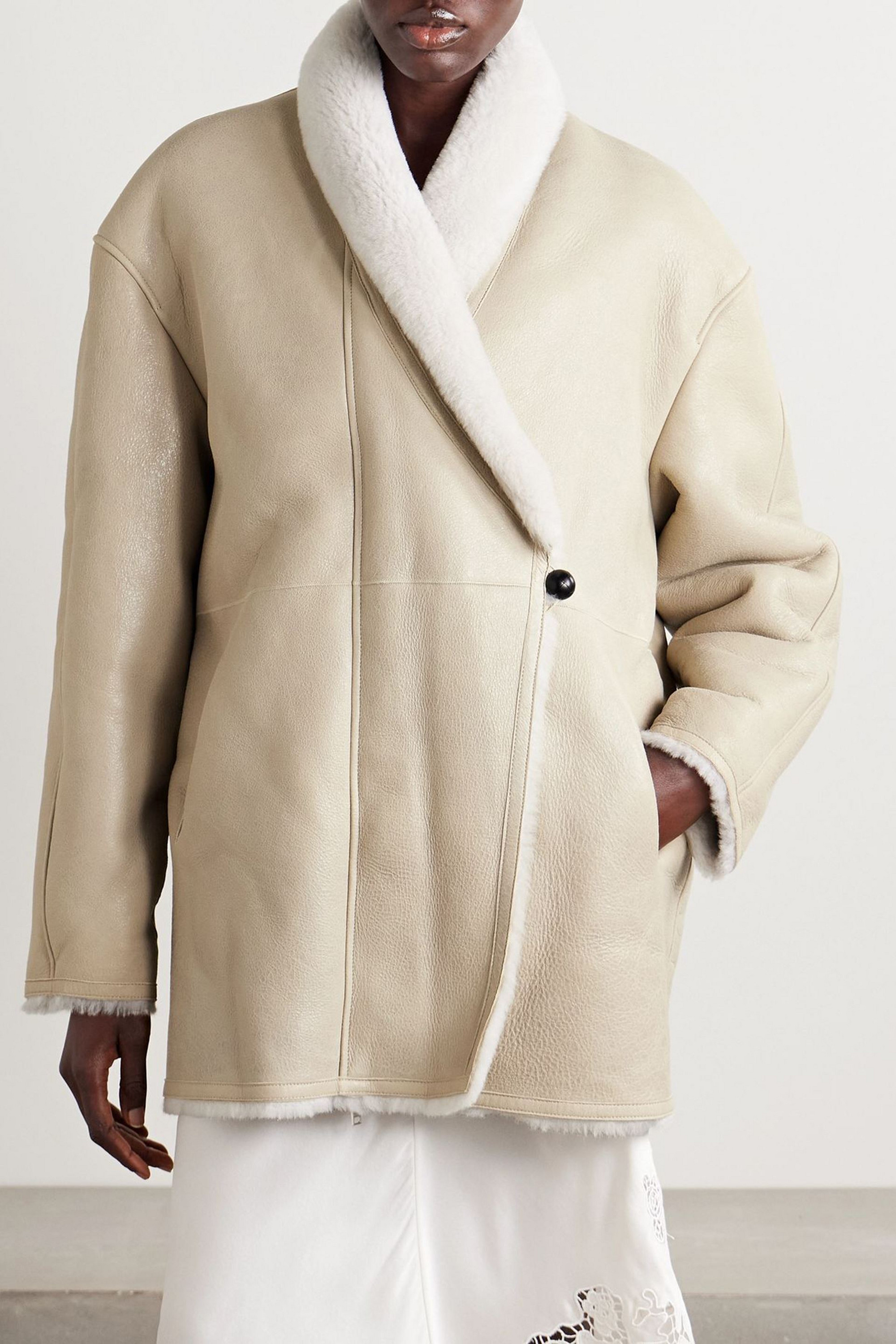 Isabel Marant Elanore shearling jacket