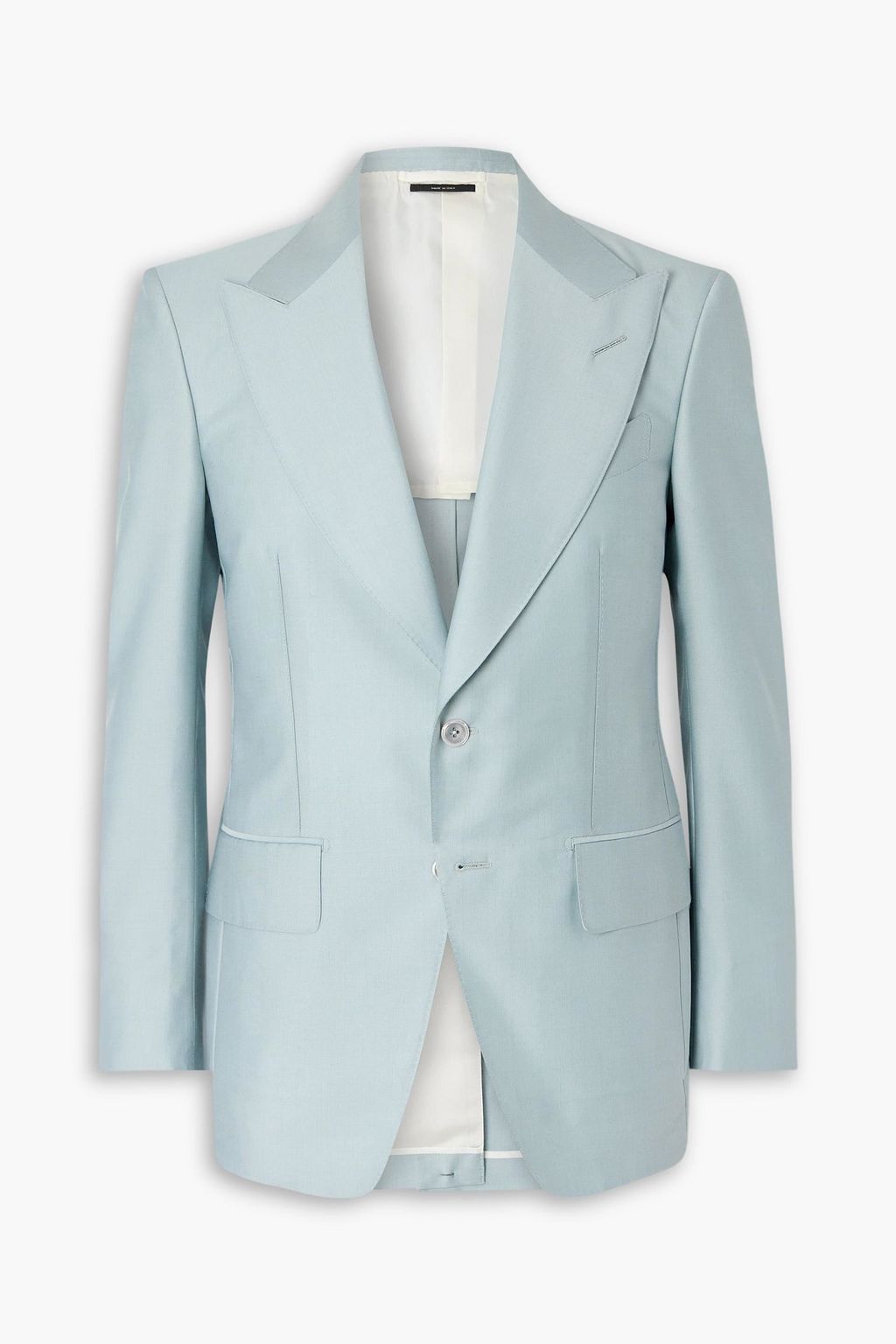TOM FORD Atticus wool and silk-blend twill suit jacket | THE OUTNET