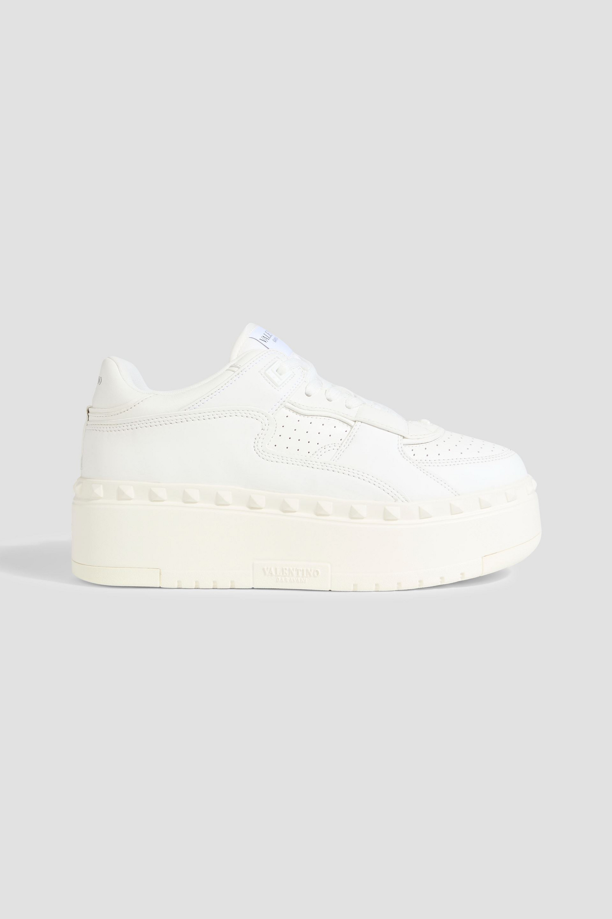 Valentino Garavani Freedots XL leather platform sneakers