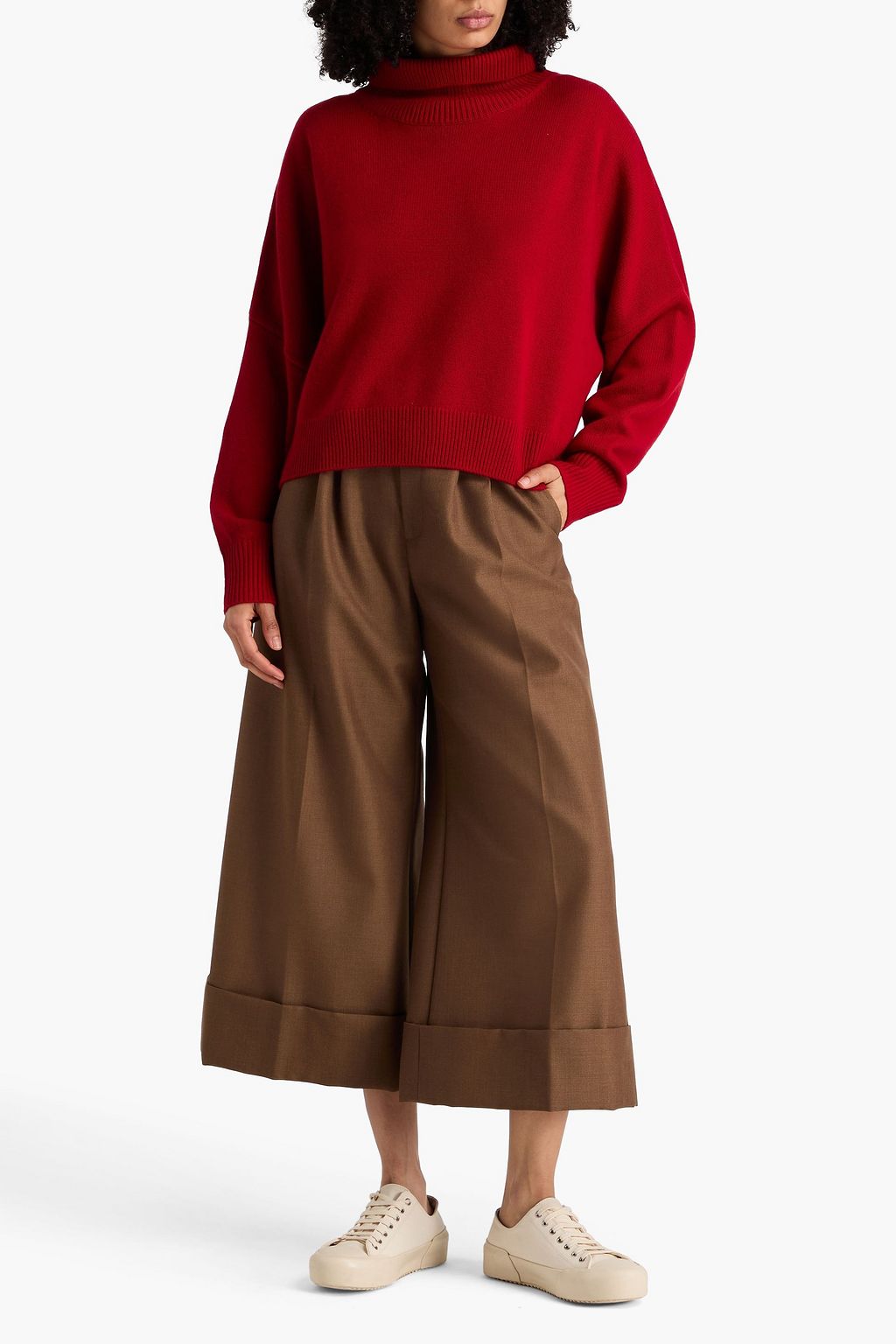 LOULOU DE SAISON Luke wool and cashmere-blend turtleneck sweater