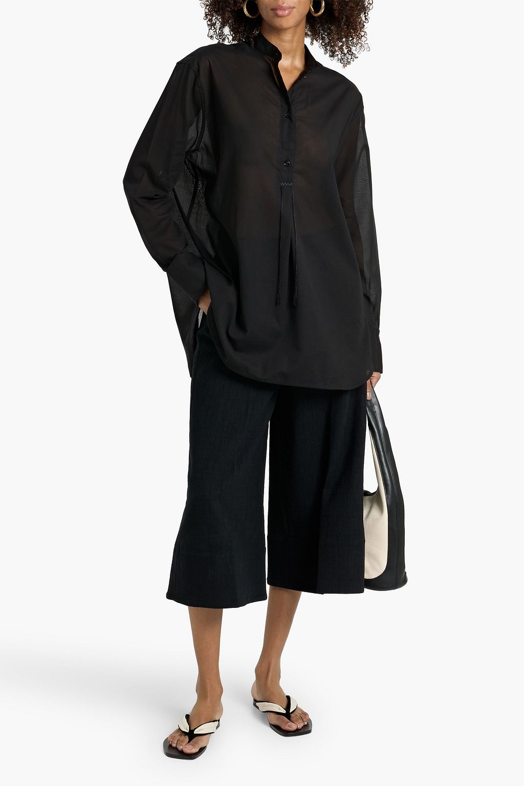 TOTEME Cotton-voile shirt | THE OUTNET