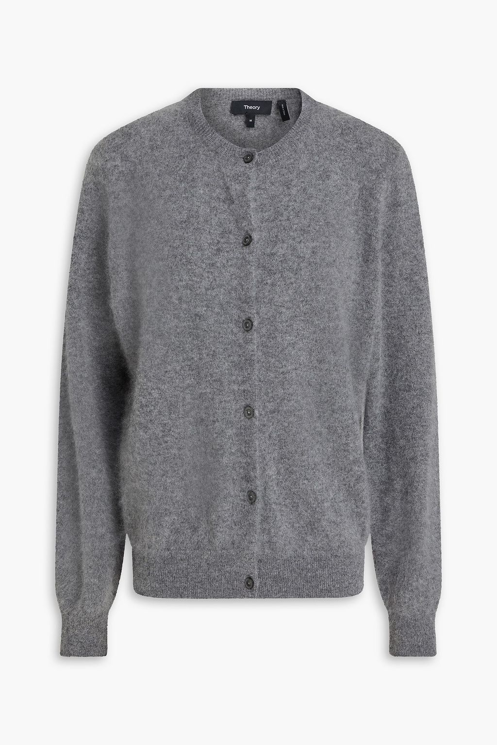 THEORY Cable-knit wool and cashmere-blend cardigan | THE OUTNET