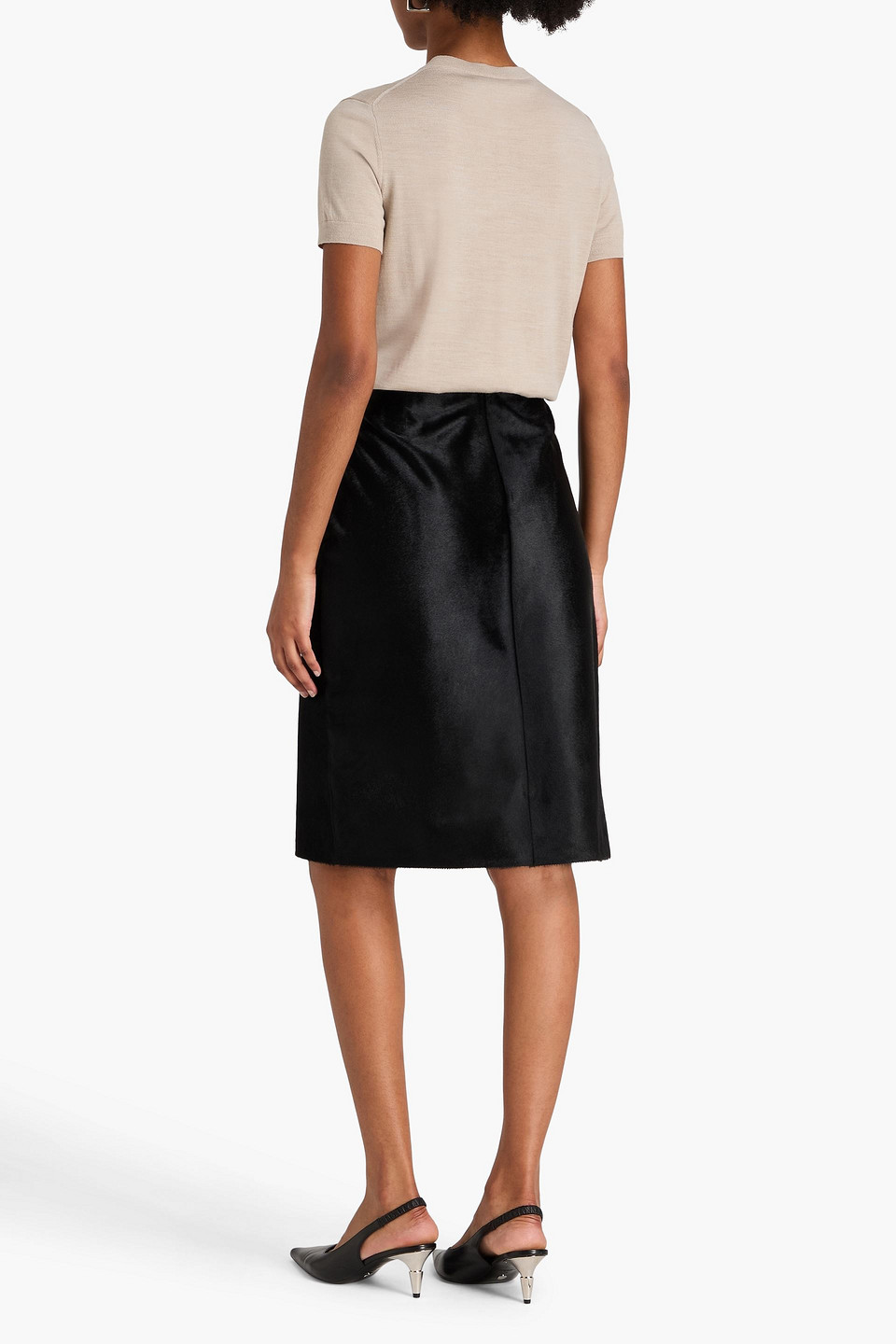  Theory - Wool Top - Neutral - Xl 