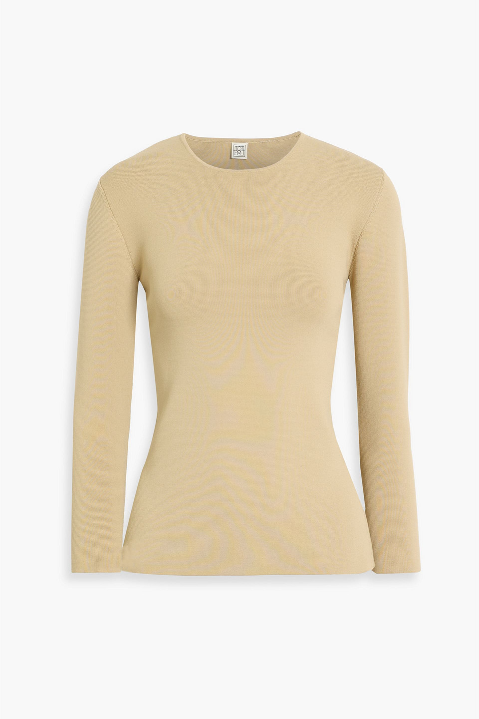 toteme - stretch-knit top - neutral - xxs