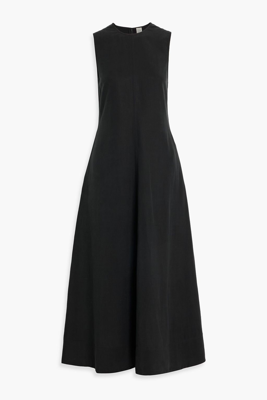 tiered shirt dress midi Peach Tiered Collared Midi Dress