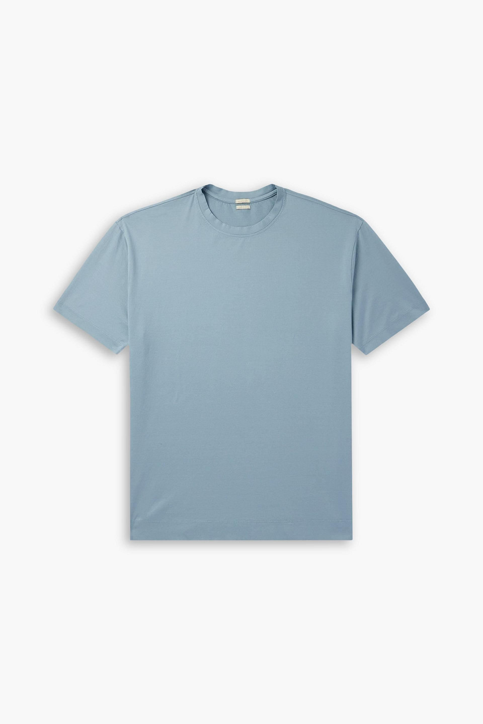 massimo alba - cotton-jersey t-shirt - blue - xxl