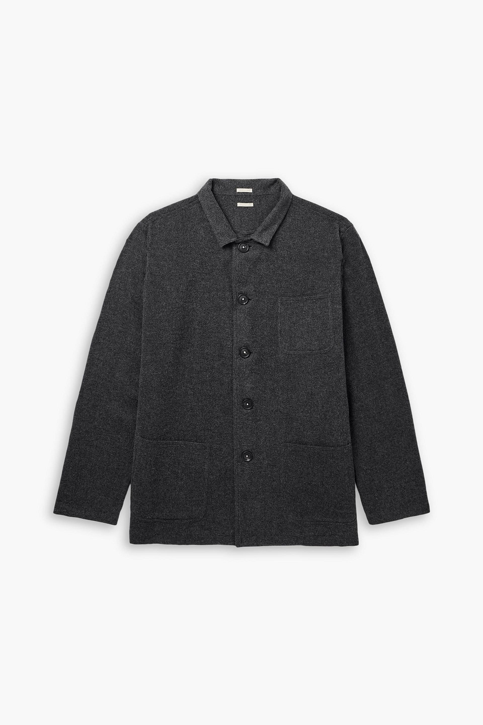 massimo alba - florida wool, silk and cashmere-blend jacket - gray - l