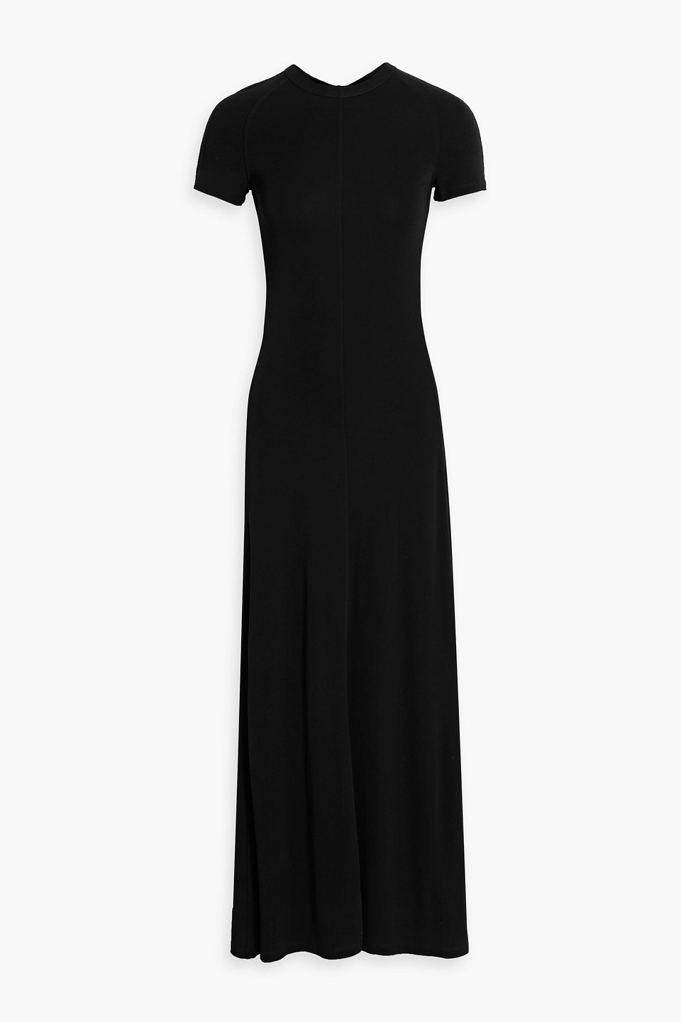 toteme - jersey maxi dress - black - xxs