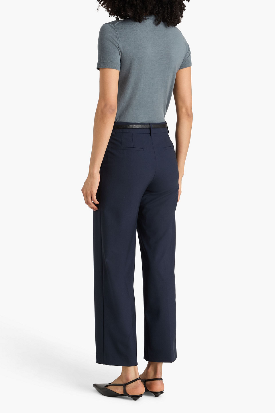 Theory - Wool Top - Gray - S 