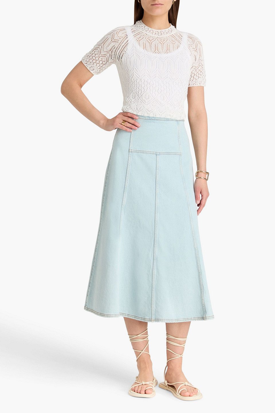  Zimmermann - Knitted Top - White - 00 