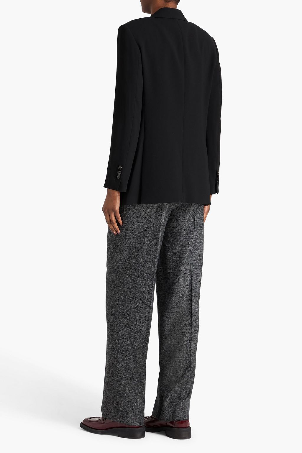 Theory Satin Crepe Straight Blazer 2 黒 Vu7xx9WjZavA.jpg?width=768 ジャケット・アウター