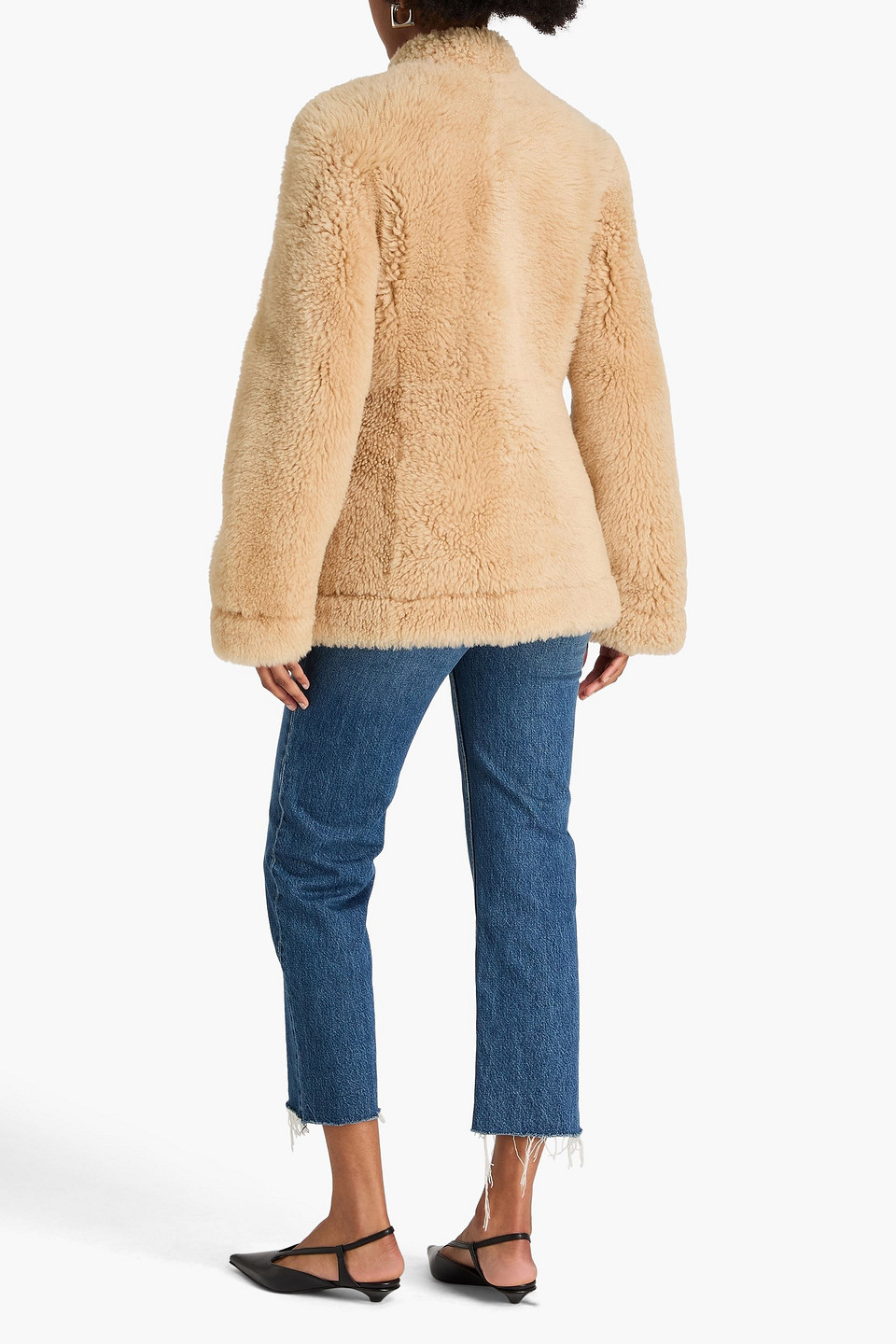  Totême - Shearling Jacket - Neutral - Eu 30 