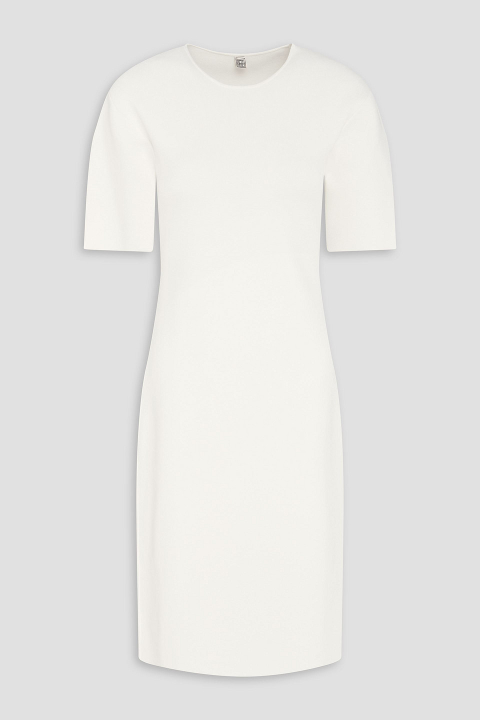 toteme - tee knitted dress - white - xxs