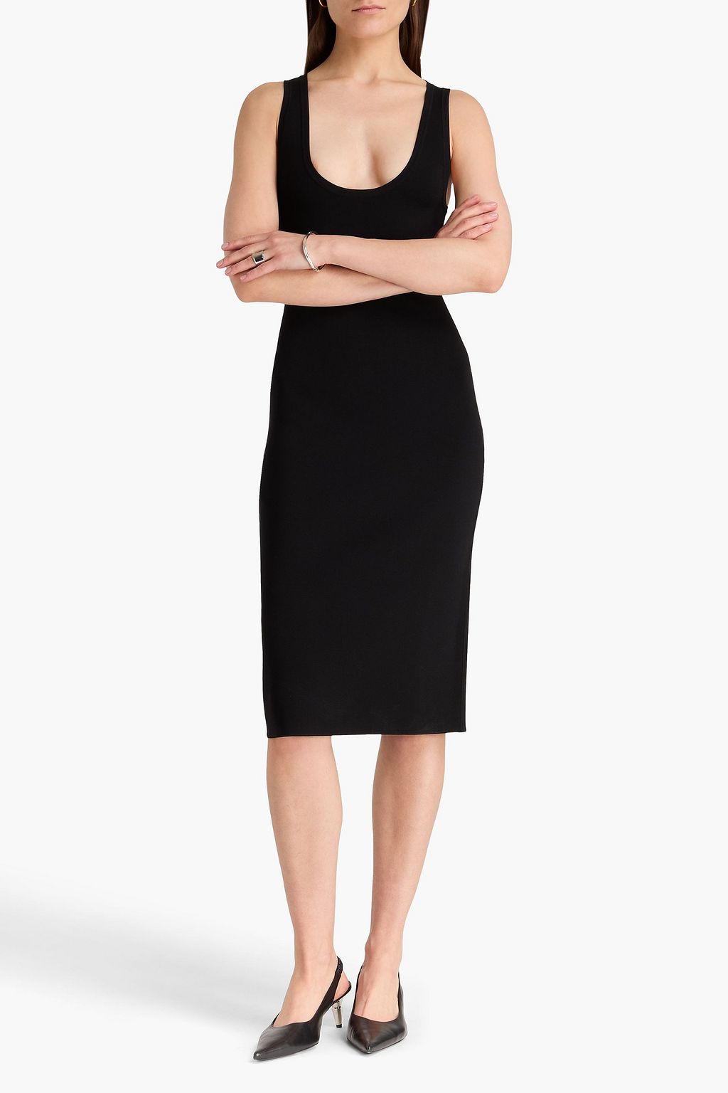 toteme knit dress TOTEME - Mohair knit tank dress Black - XS