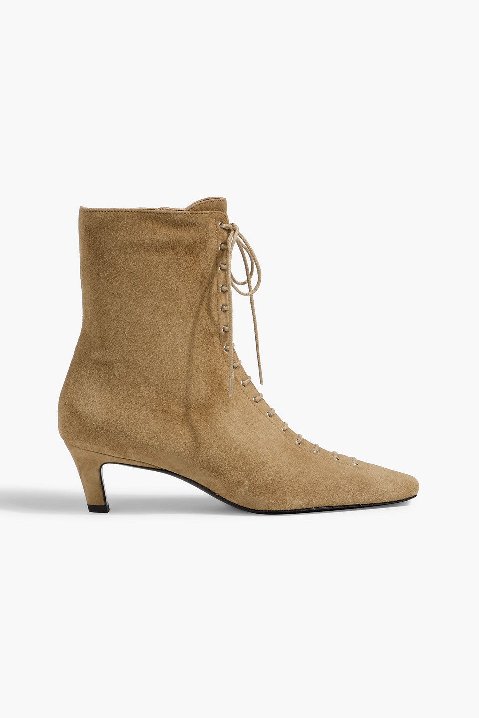 toteme - suede ankle boots - neutral - eu 40