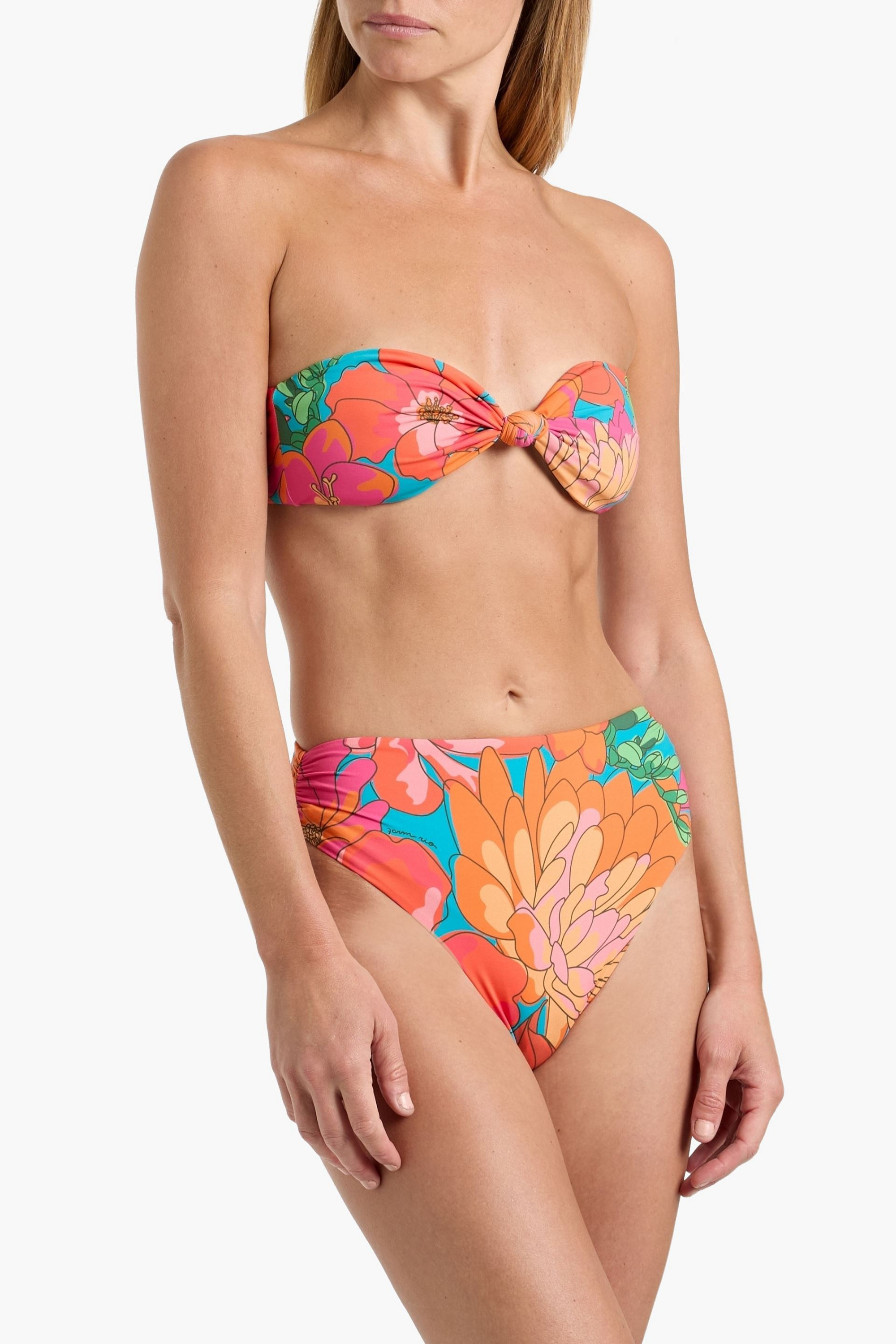 FARM Rio Floral-print bikini briefs