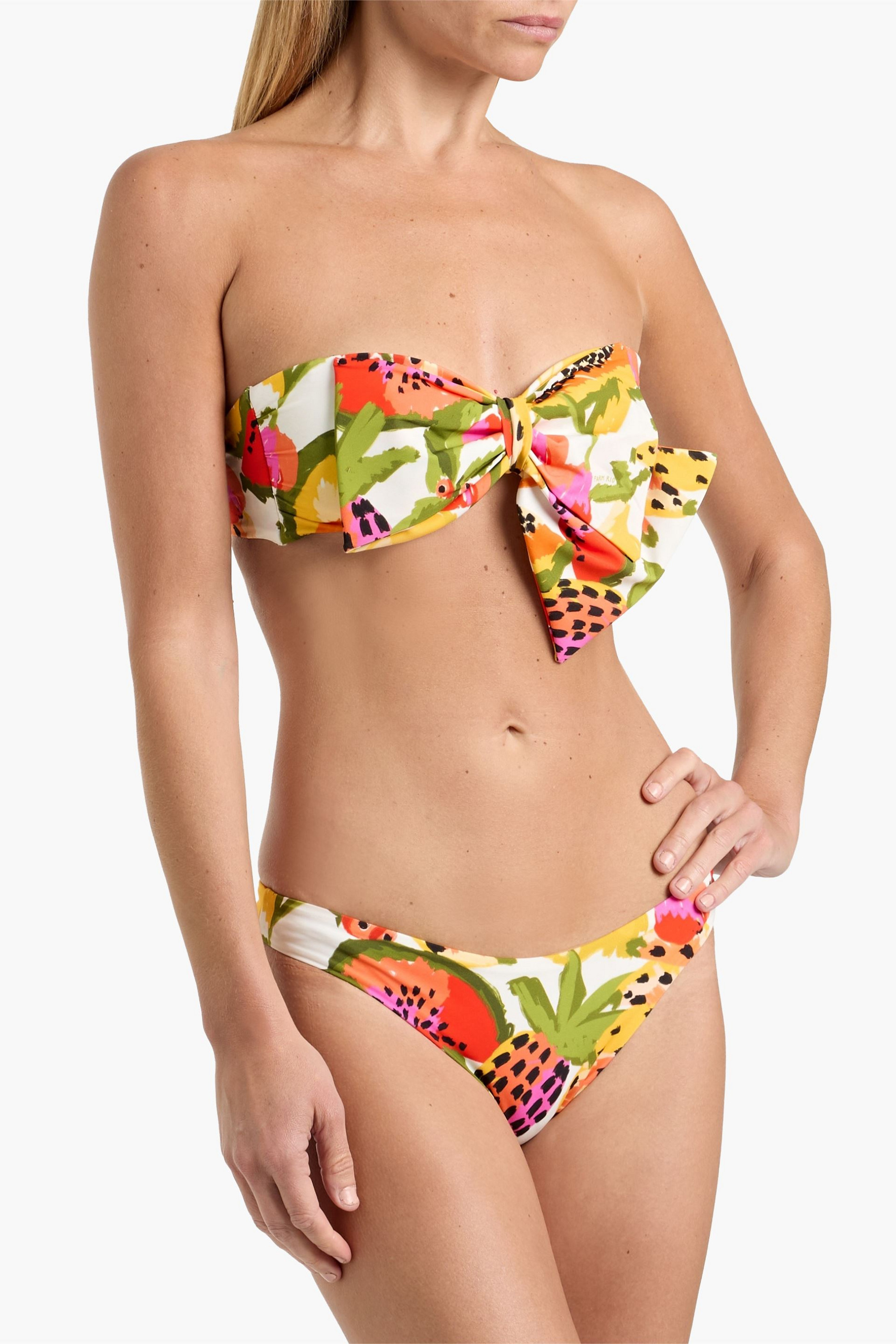 FARM Rio Printed bikini briefs