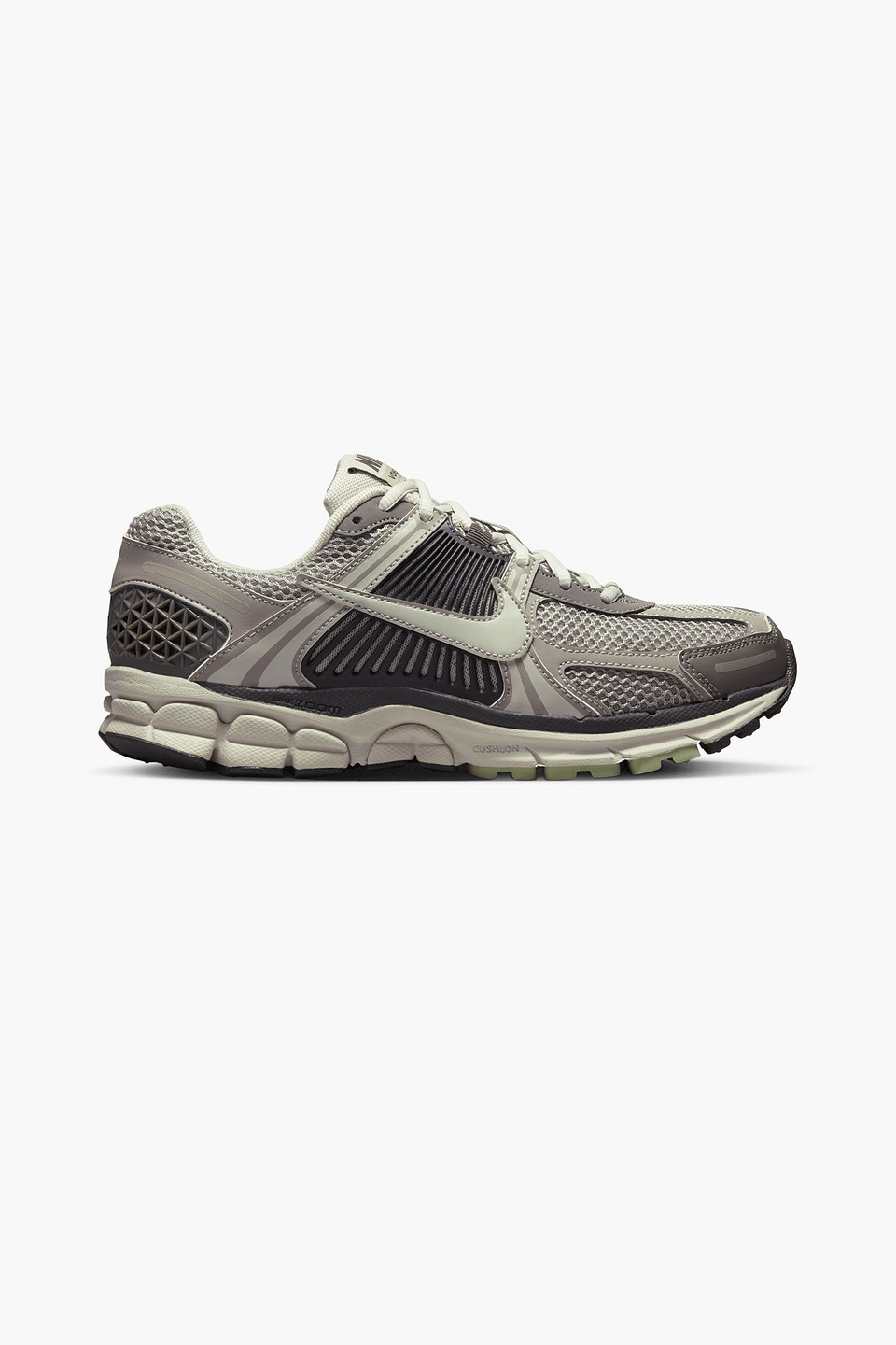 nike - zoom vomero 5 rubber-trimmed mesh and leather sneakers - gray - w 7.5 / m 6