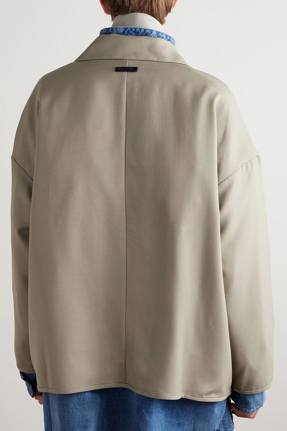  Fear Of God - Logo-appliquéd Wool-blend Jacket - Neutral - L 