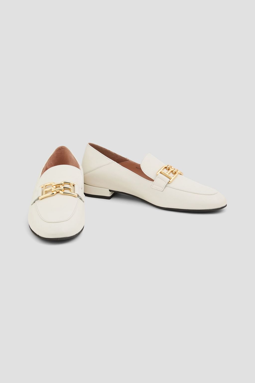 BALLY Bekla embellished leather collapsible-heel loafers | THE OUTNET
