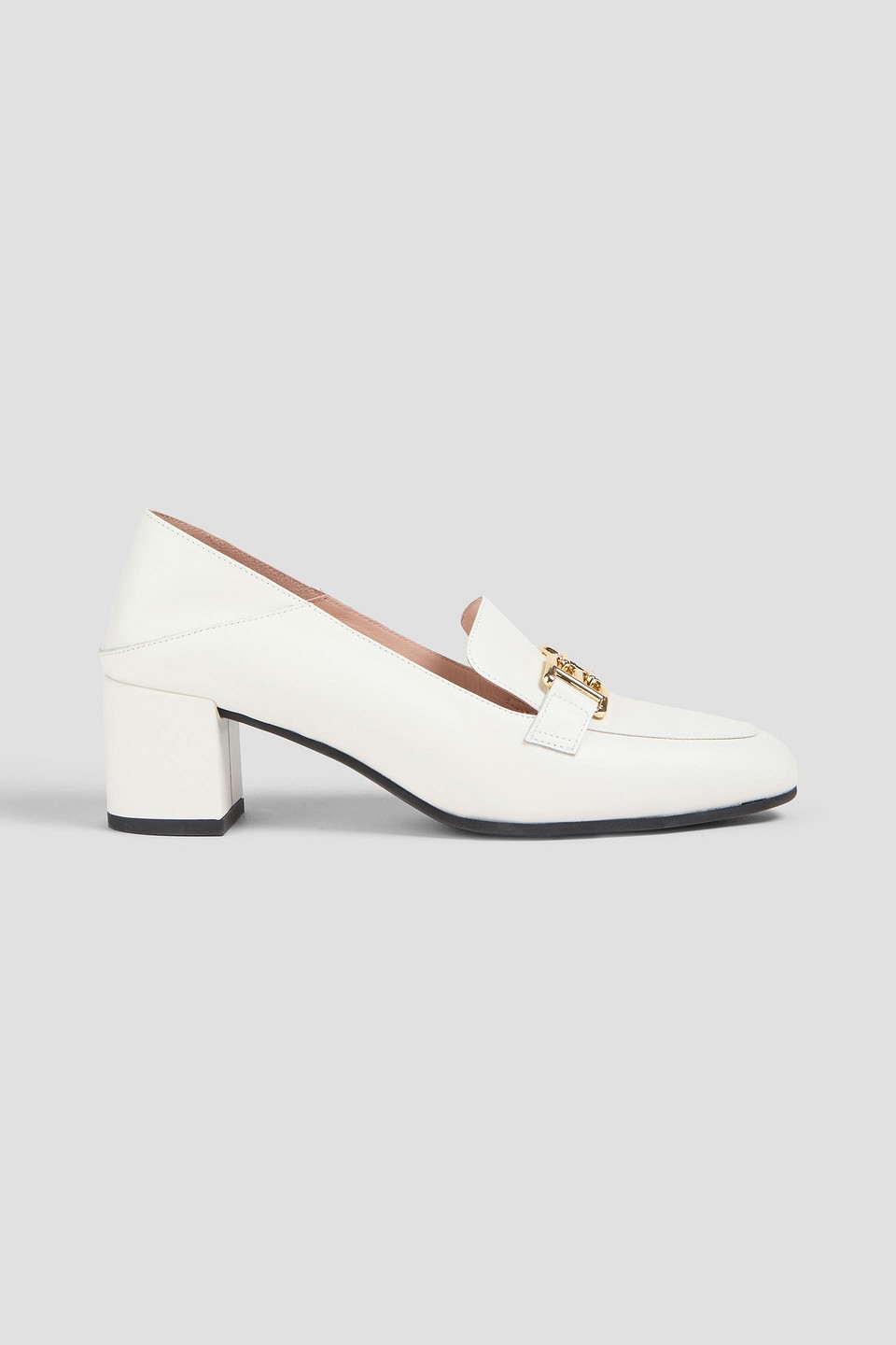 Bally Bekla 50 Embellished Leather Collapsible-heel Pumps In Multi