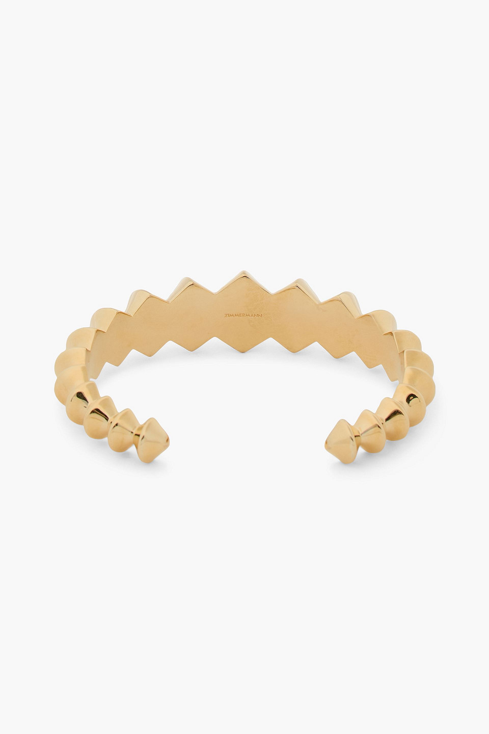  Zimmermann - Gold-tone Cuff - Metallic - S 