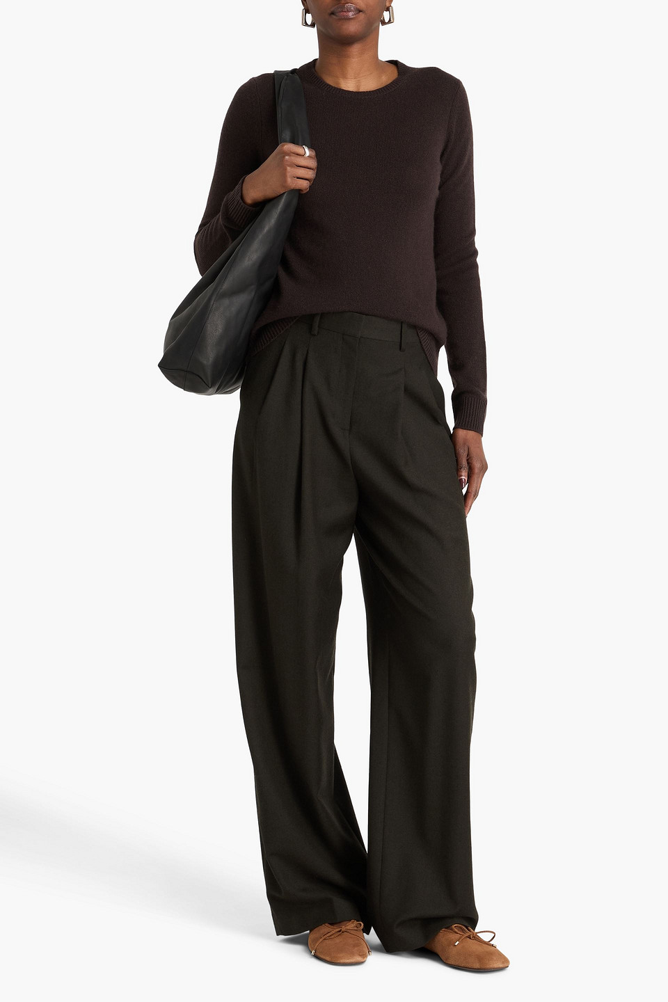  Theory - Cashmere Sweater - Brown - S 