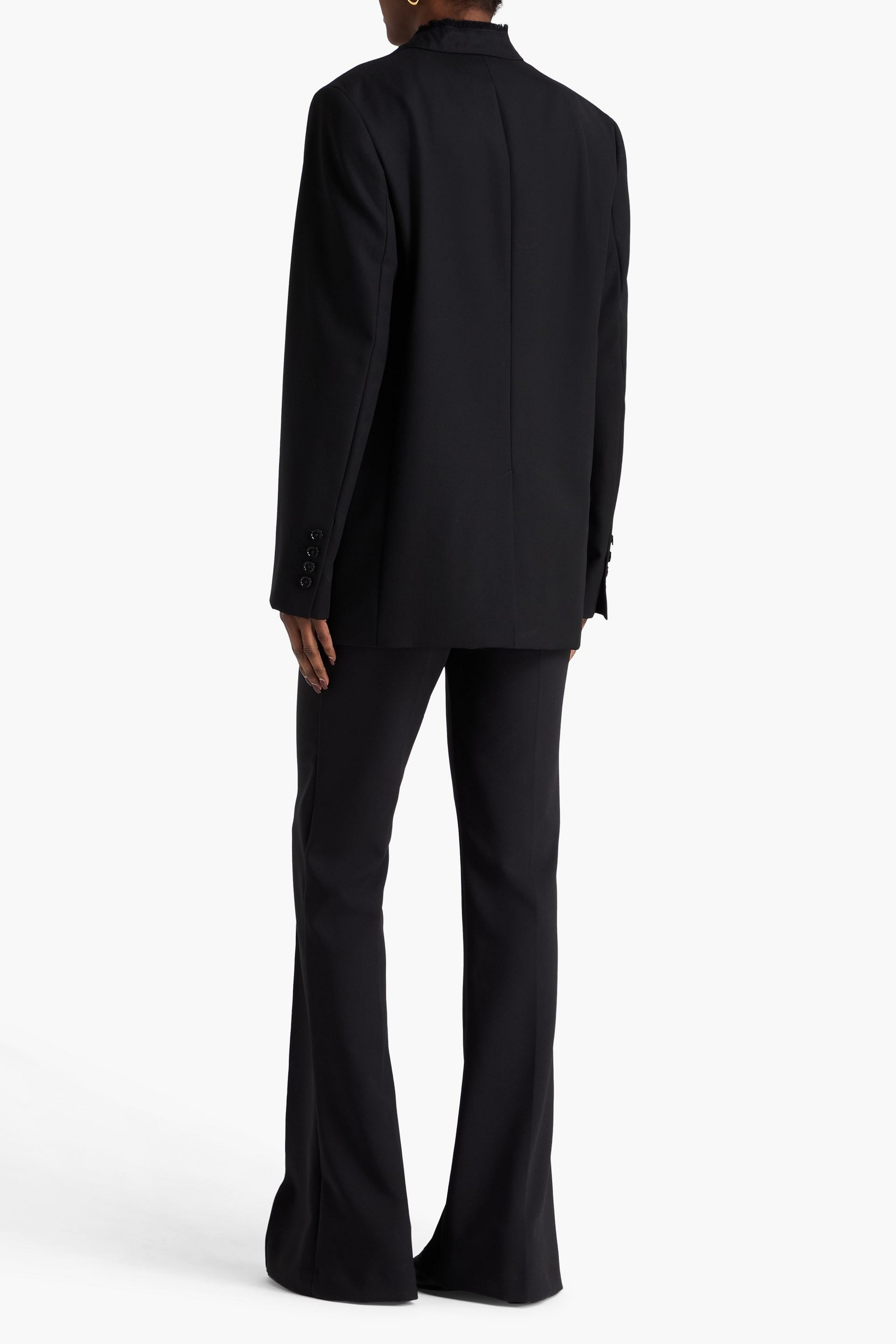 TOTEME Fringed wool blazer thumbnail
