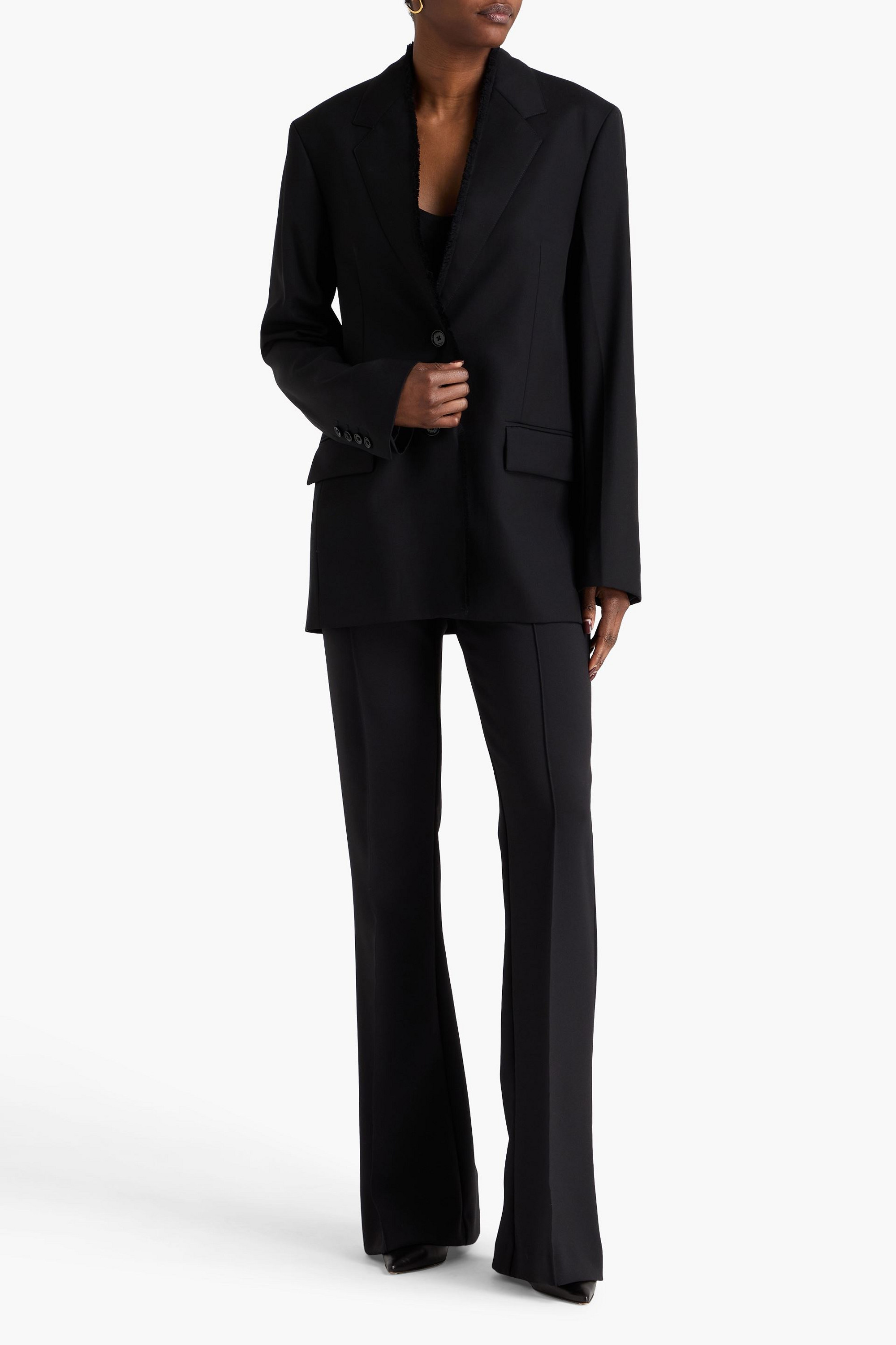 TOTEME Fringed wool blazer