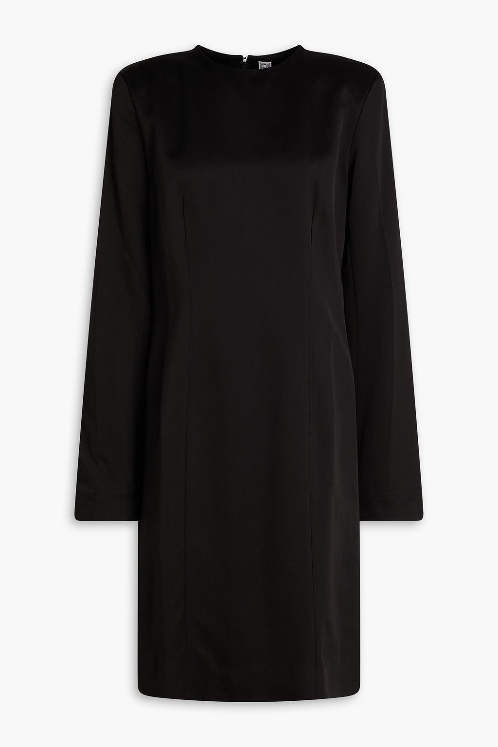 toteme bias cut satin dress Toteme - - Slouch Waist Satin Maxi Dress - Taupe
