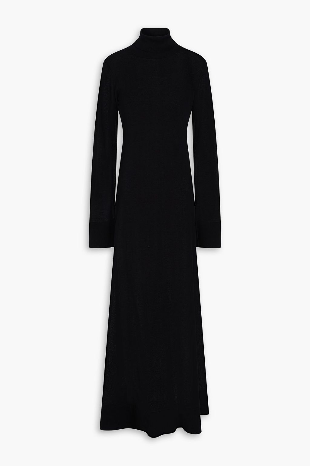 TOTEME Lyocell-blend turtleneck maxi dress | THE OUTNET