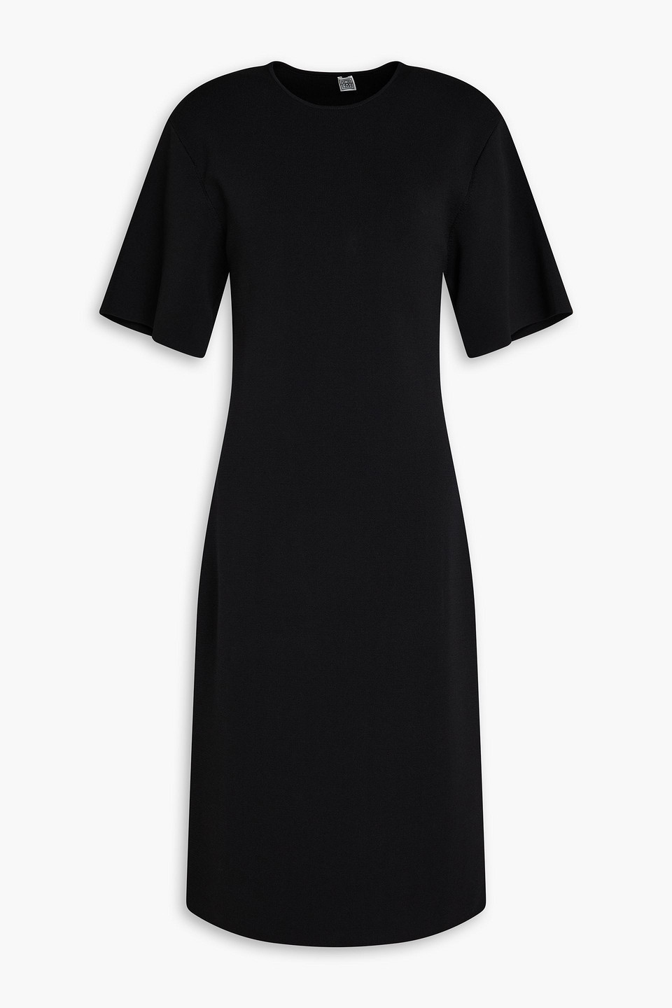 jersey knit t shirt dress Joplin Shift Midi Jersey Knit T Shirt Dress