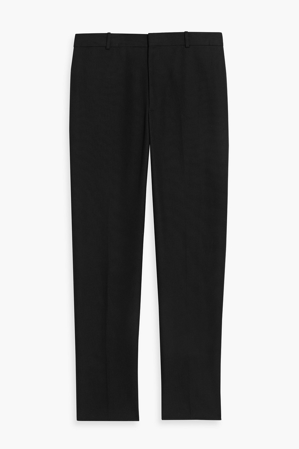 mcqueen - tapered cotton pants - black - it 46