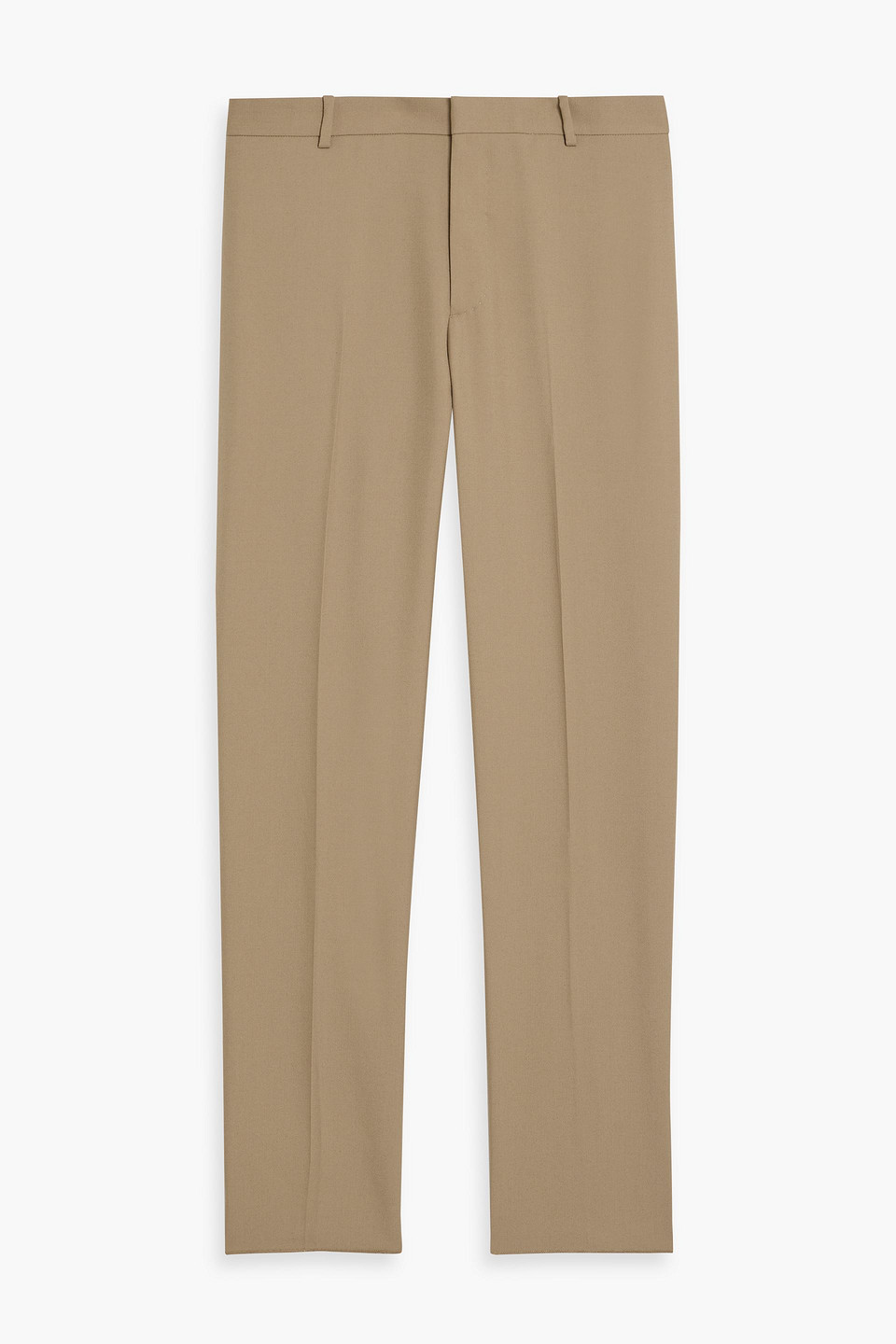 mcqueen - wool-blend twill pants - neutral - it 44