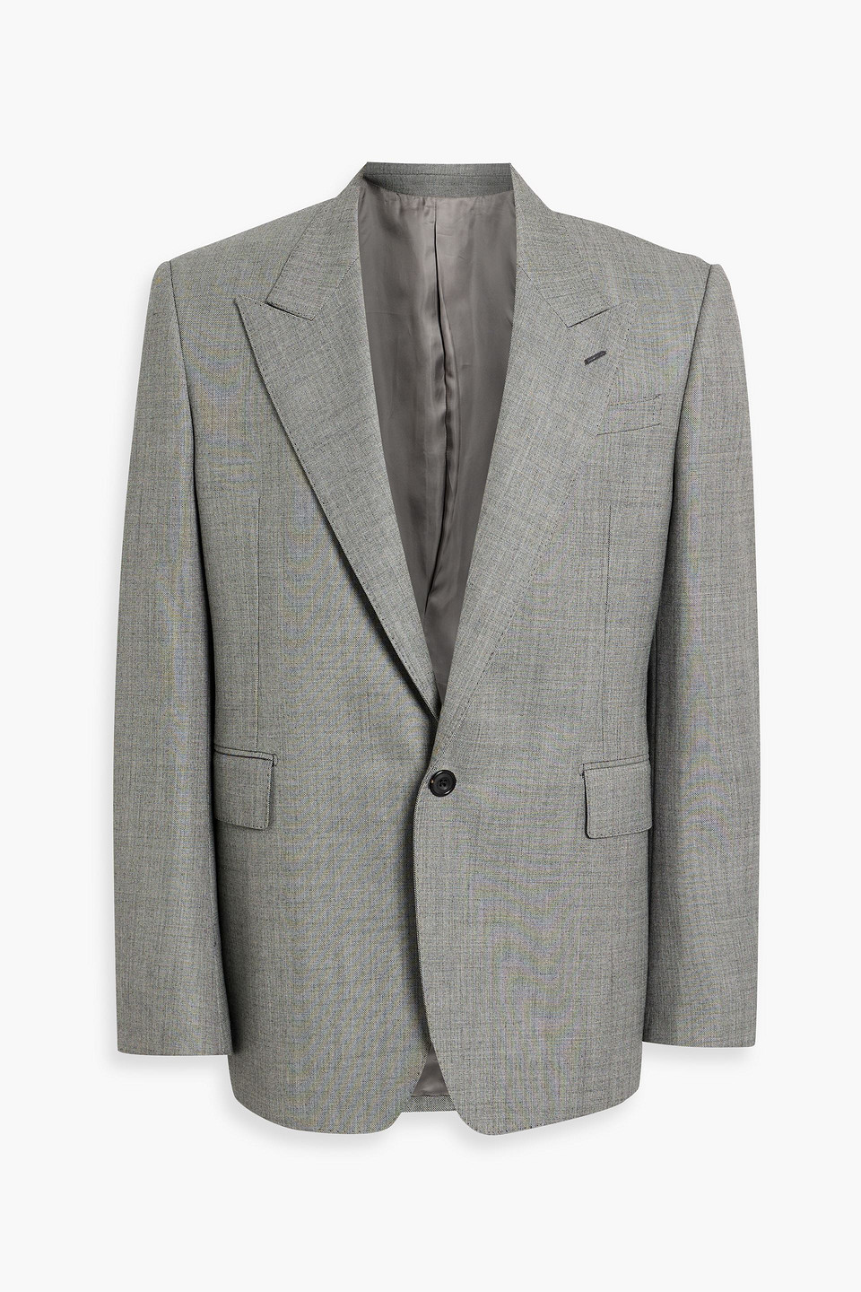 mcqueen - wool blazer - gray - it 48