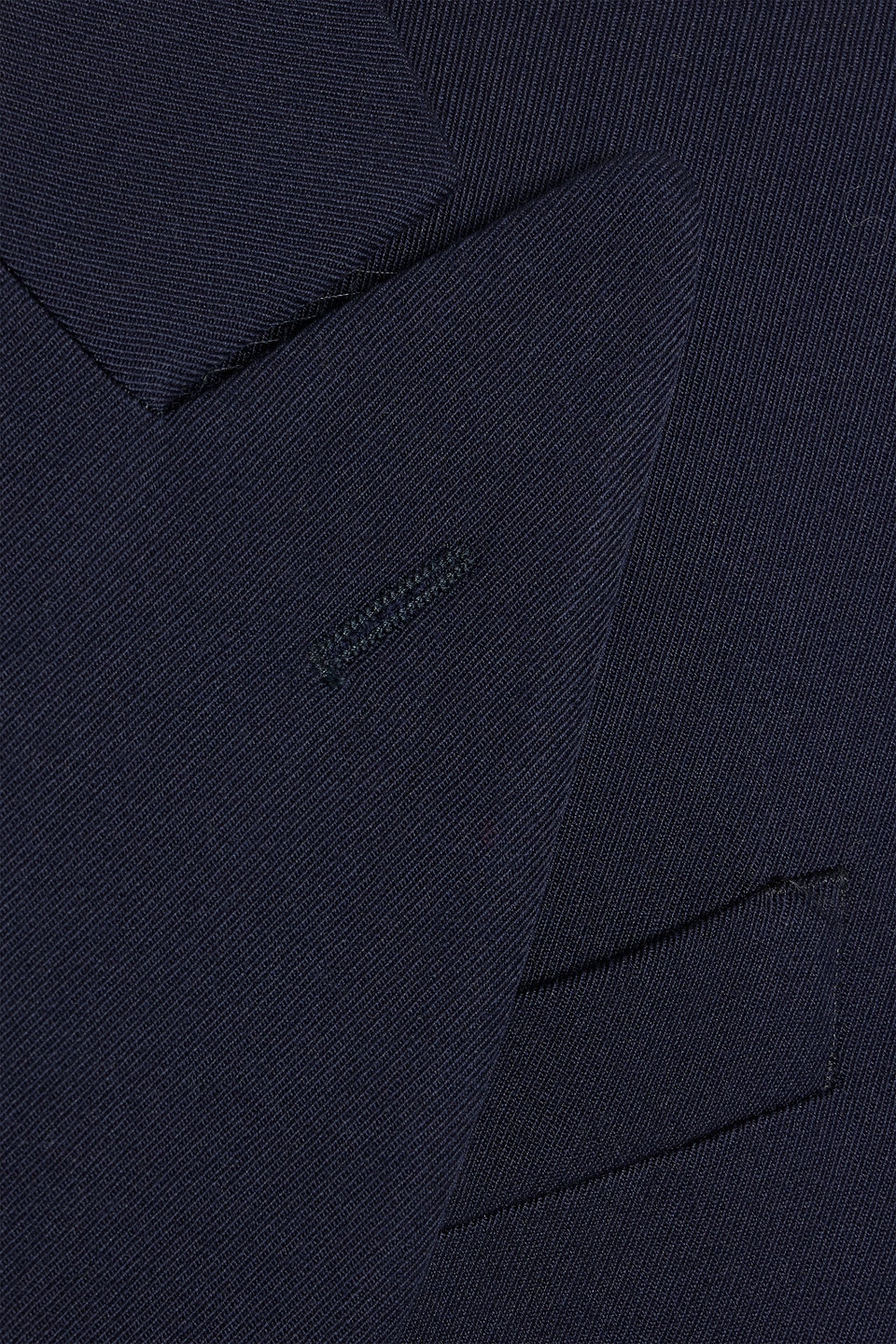 Alexander Mcqueen Double-breasted Wool Coat In Blue