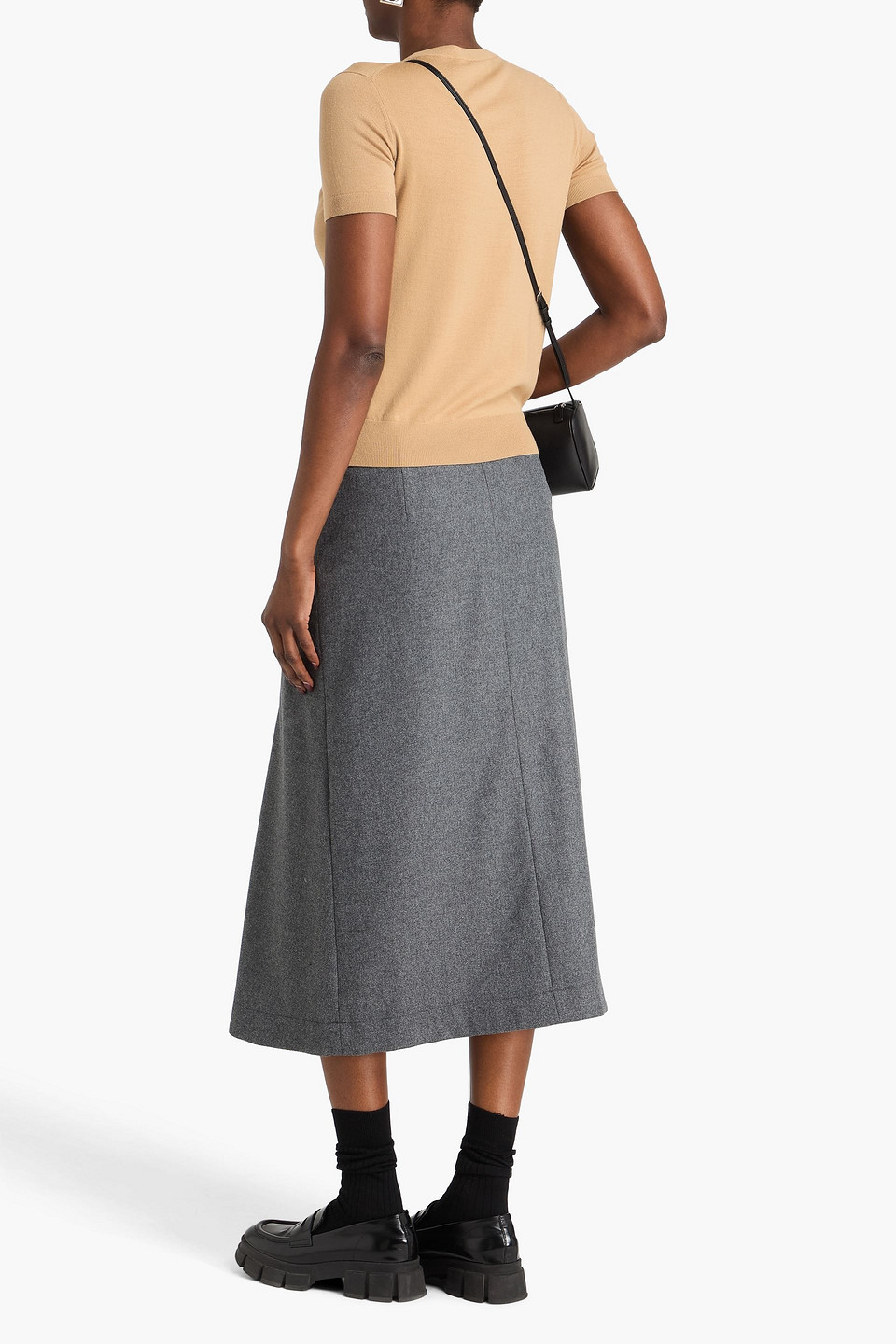  Theory - Wool Top - Neutral - M 