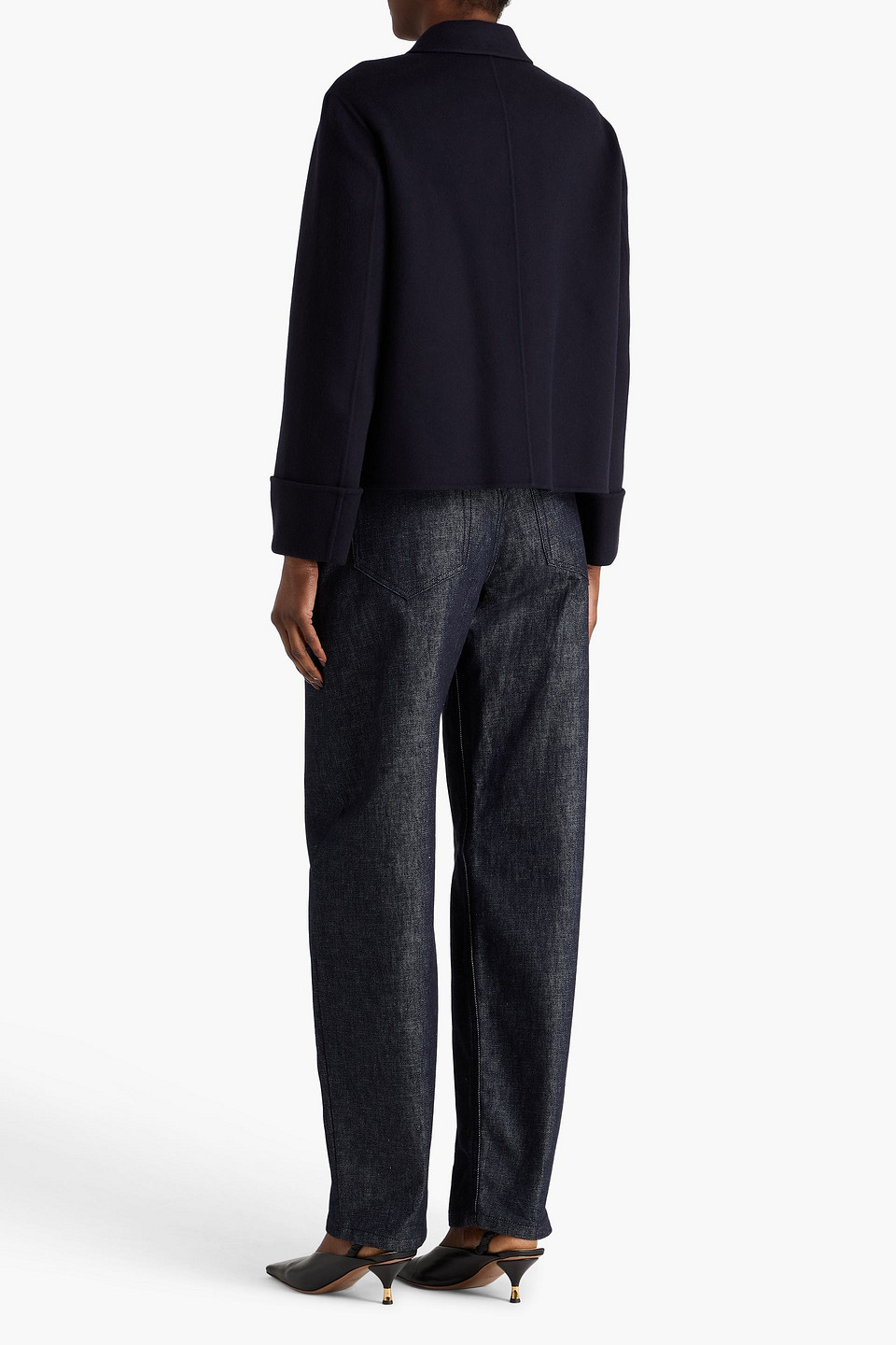  Theory - Wool And Cashmere-blend Jacket - Blue - S 