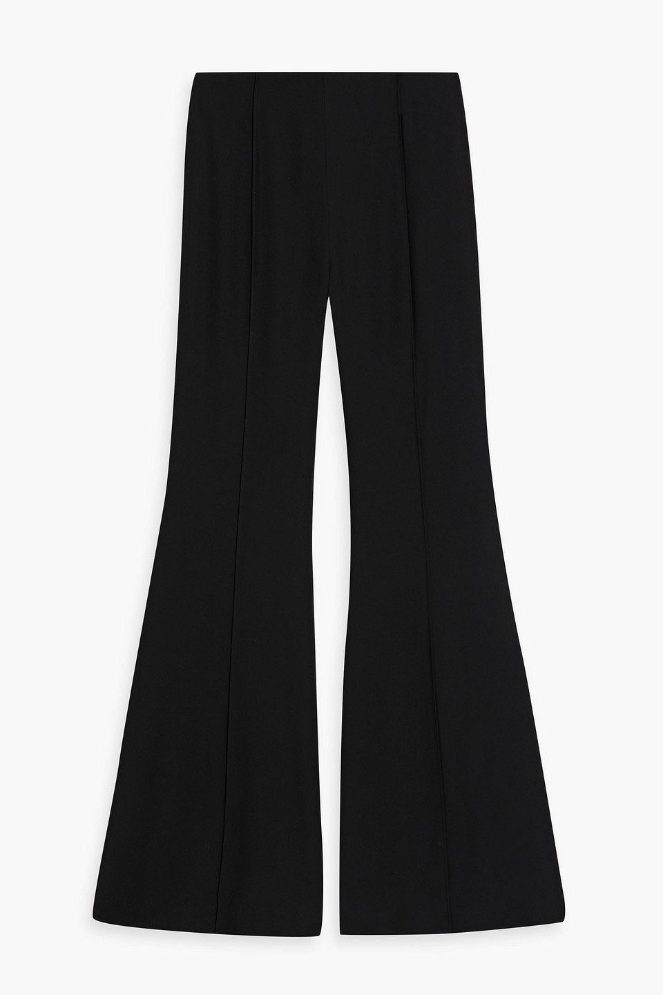 Zimmermann Twill Flared Pants In Black