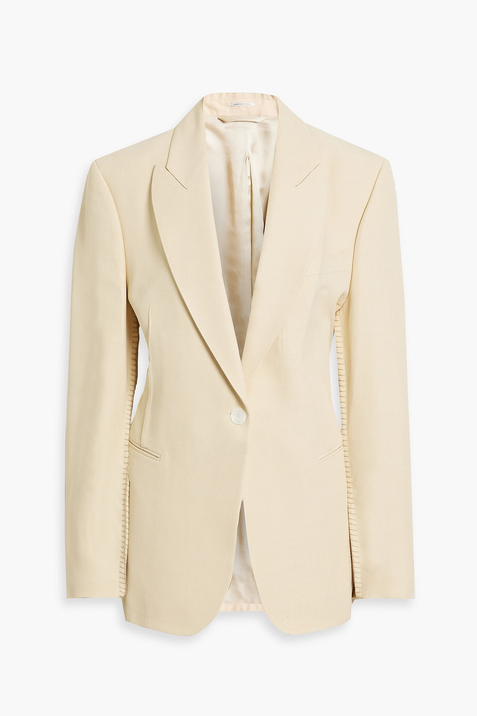 acne studios - shantung blazer - neutral - de 36